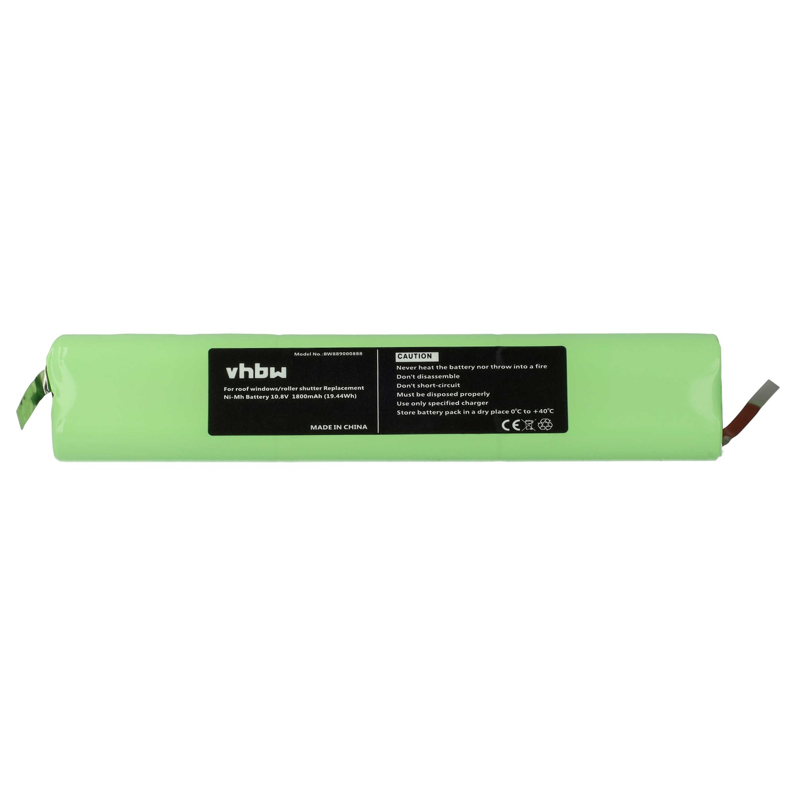 Battery for Velux 10.8V NiMH
