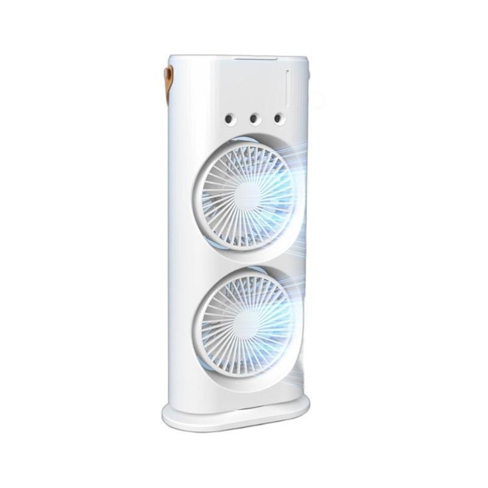 Portable Air Cooling Fan Rechargeable Air Misting Tower Fan with Remote8388