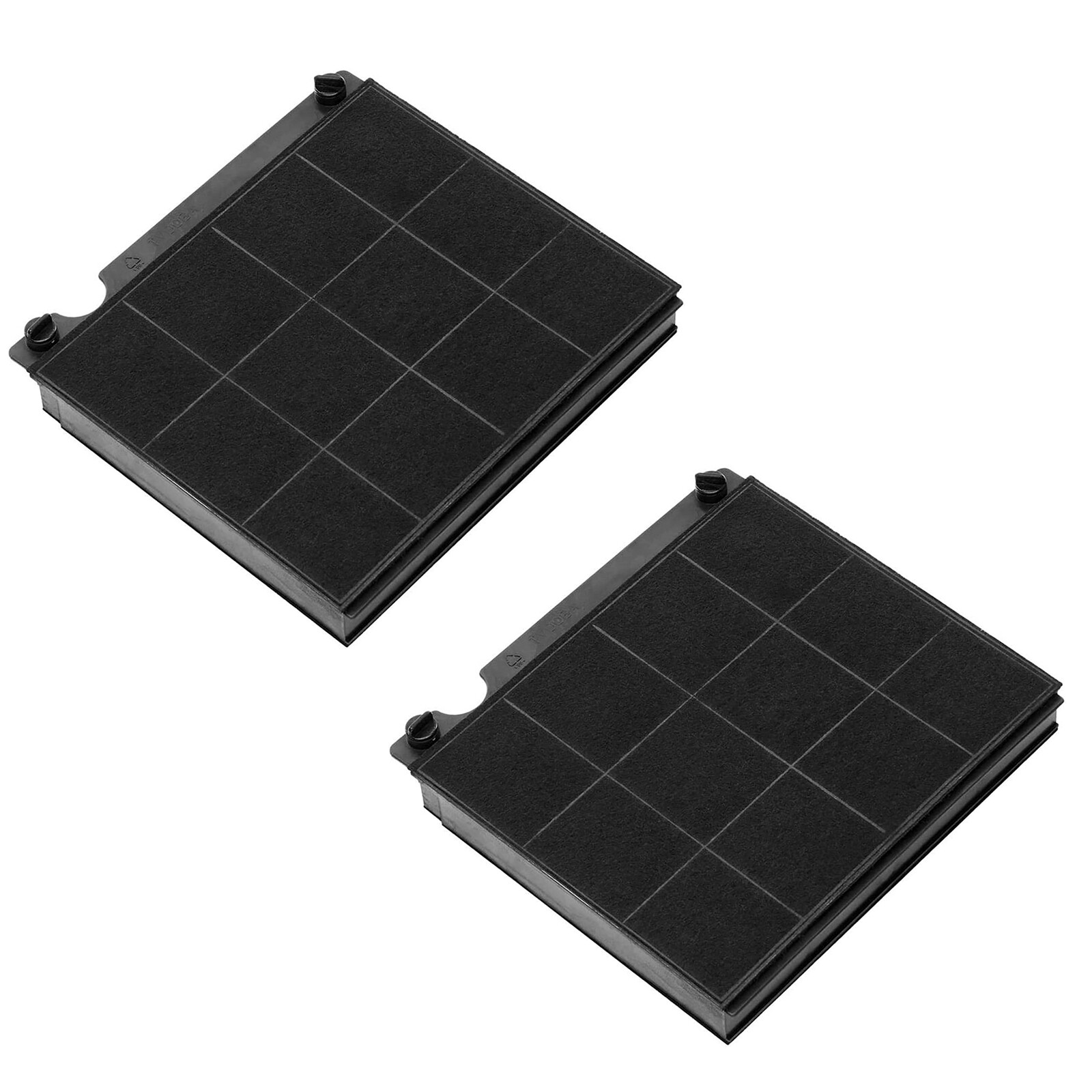Carbon Air Filters for INDESIT IHGC 6.4F 9.4F LM X Cooker Hood Type 15 CHF151 x2