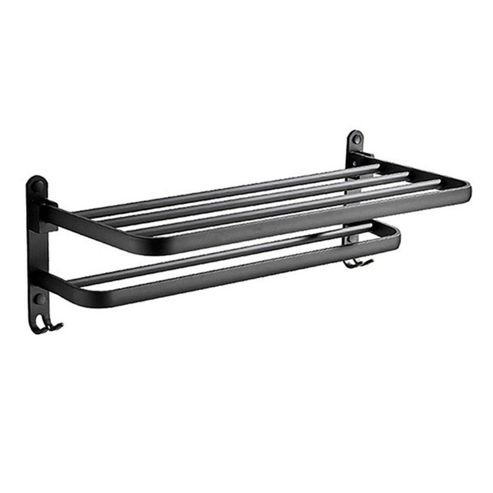 Aluminum Towel Bar Wall Mounted Rack Bathroom Towel Rack Towel Holder Towel6274