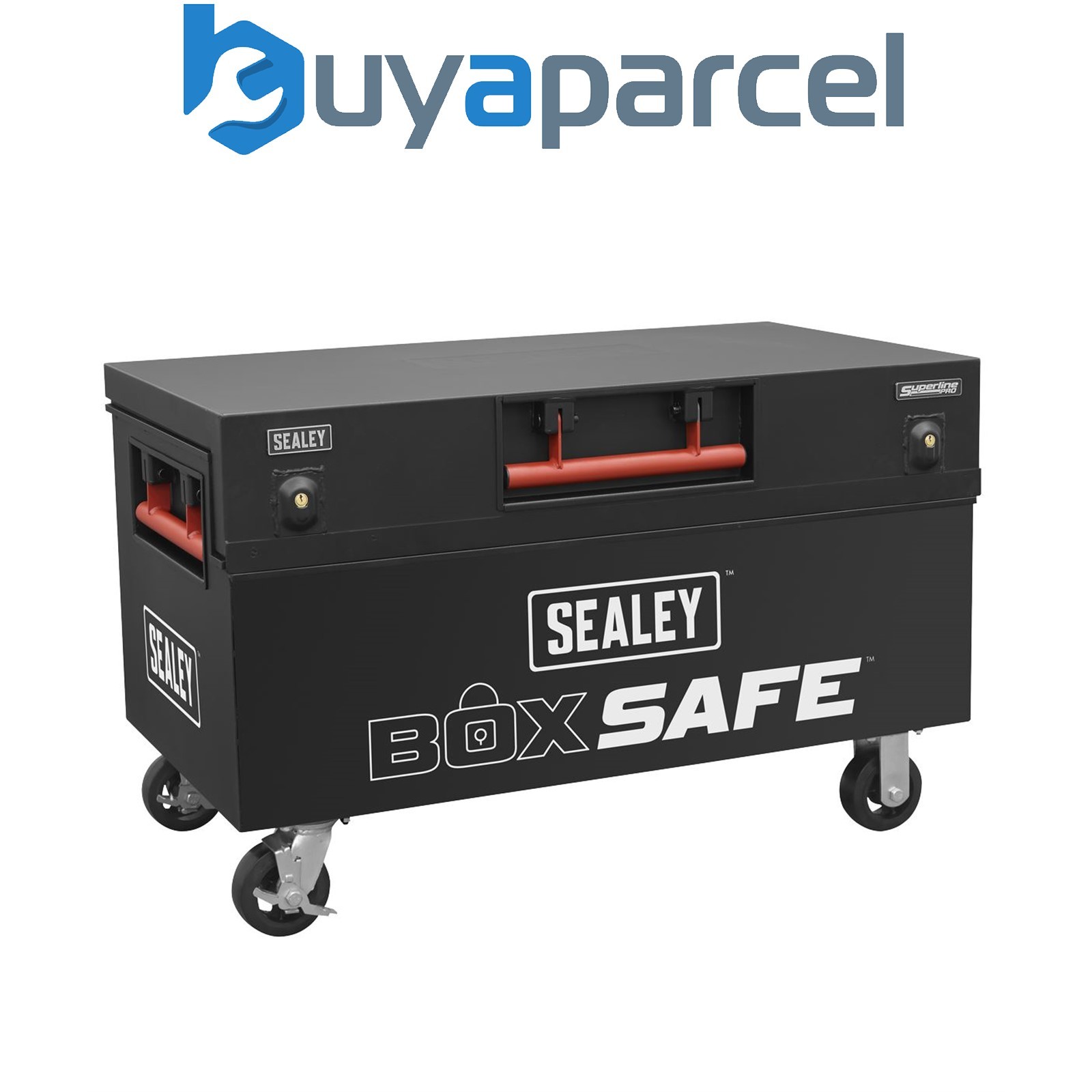 Sealey SSB06COMBO Superline PRO&reg; Site Box with Wheel Kit 1125 x 610 x 625mm