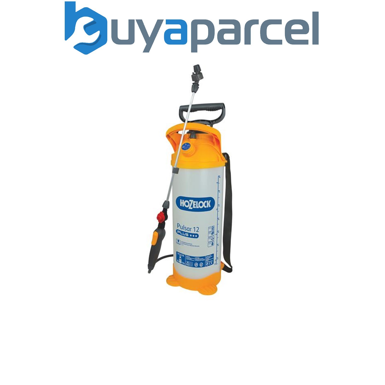 Hozelock 4312 0000 4312 Pulsar Plus Pressure Sprayer 12 litre HOZ4312