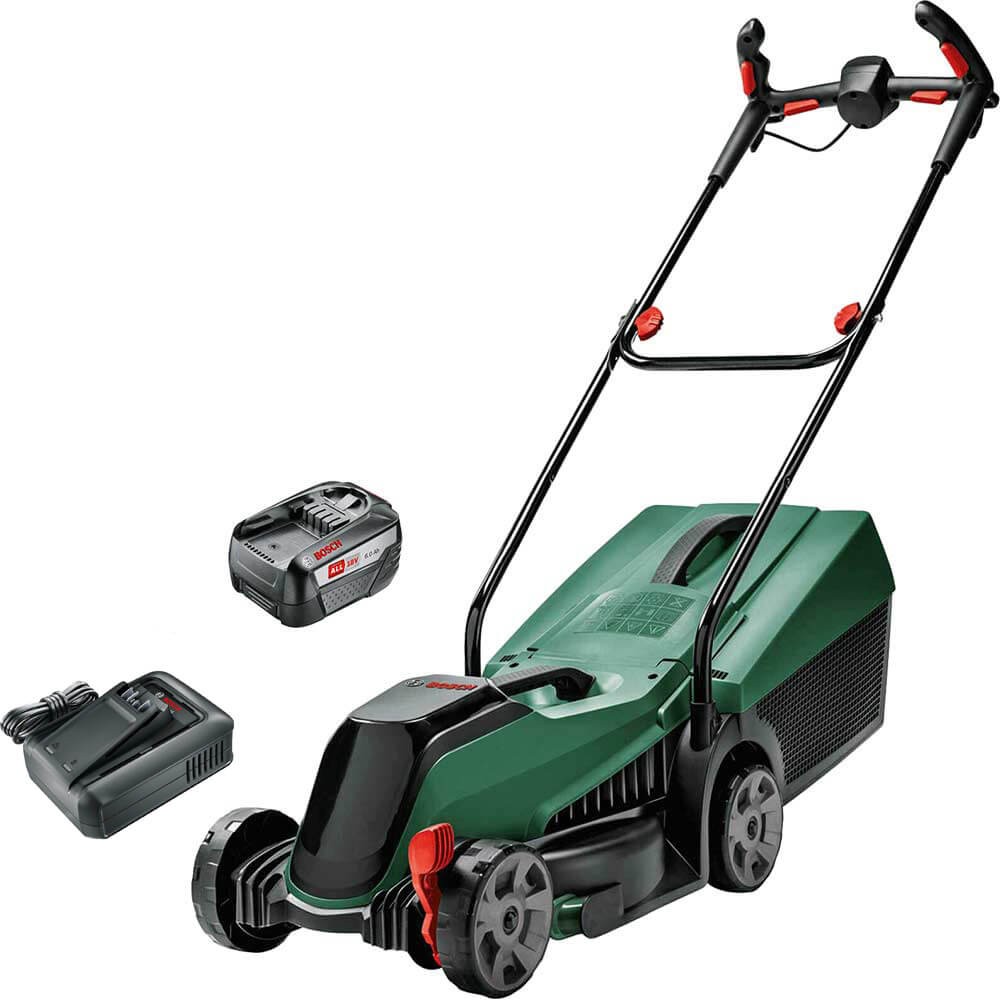 Bosch CITYMOWER 18-32 P4A 18v Cordless Rotary Lawnmower 320mm 1 x 6ah Li-ion