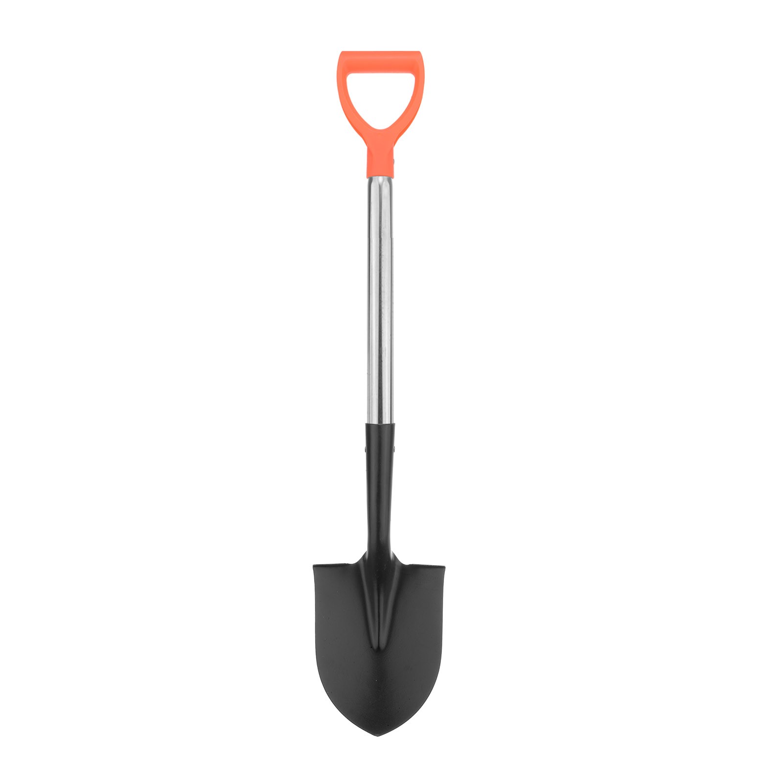 Shovels for Digging 31" Stainless Steel Pointed Spade with D-Handle Orange