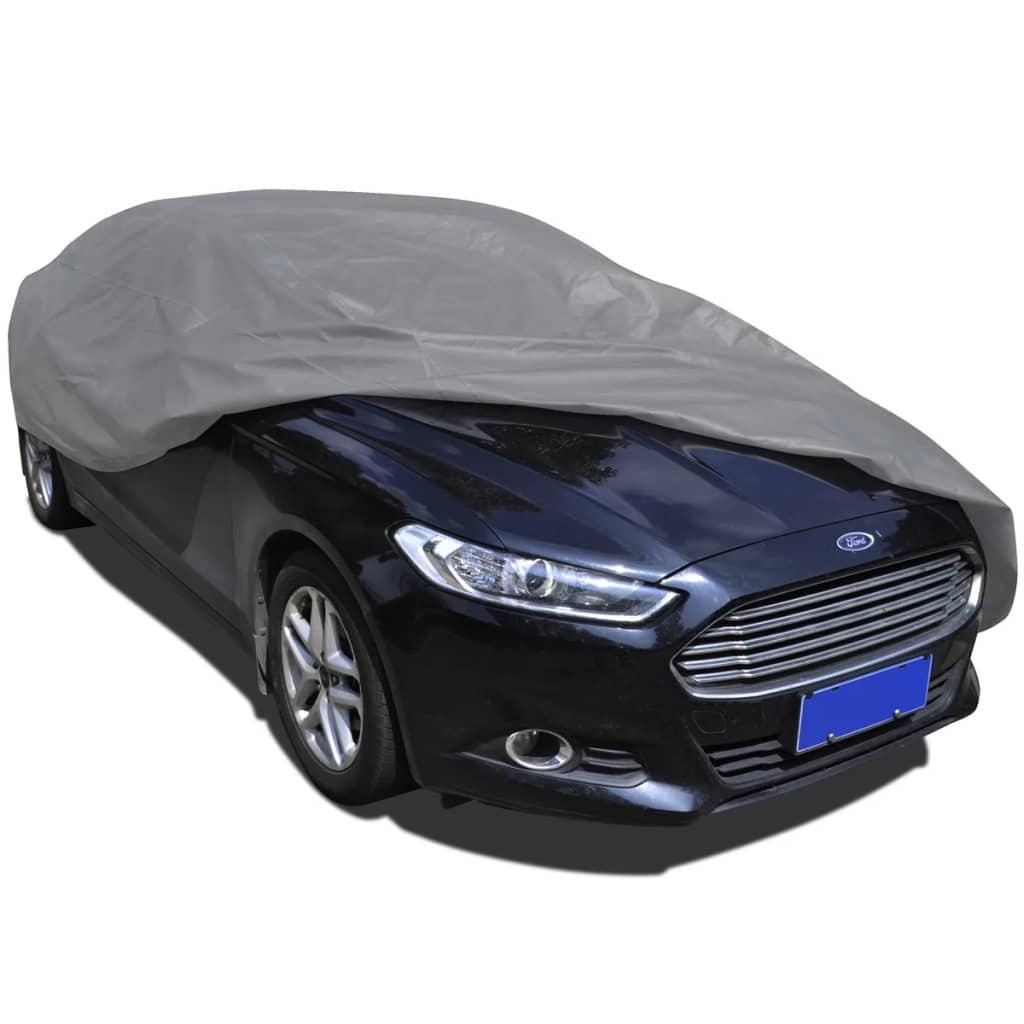 Car Cover Nonwoven Fabric XL Anti Outdoor Weatherproof UV Protection vidaXL