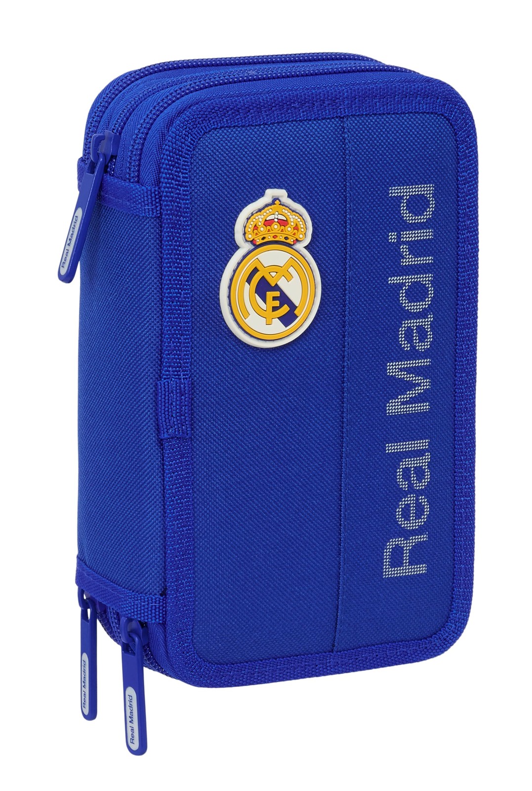 Real Madrid – School Pencil Case with 37 Tools Included, Children's Pencil Case,