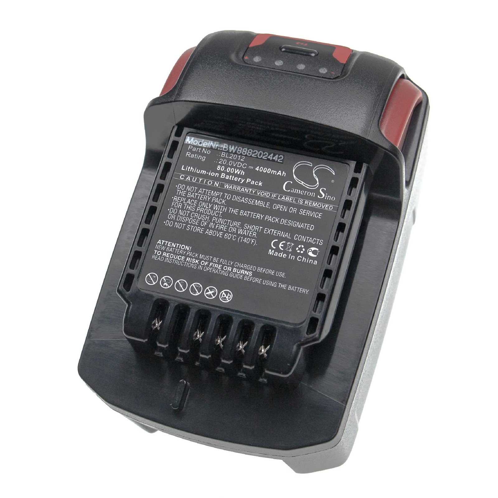 Battery for Ingersoll Rand IRTW7150 IRTR3150-K2 IRR3150-K2 IRC-W7150-K2 20V