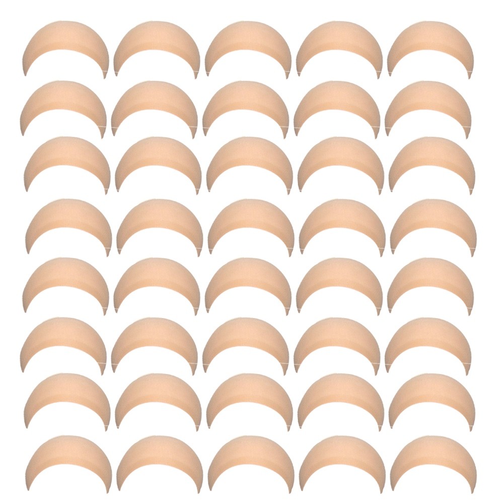 2X(Nylon Wig Ultra-Thin Elastic Natural Transparent Wig Suitable for2843