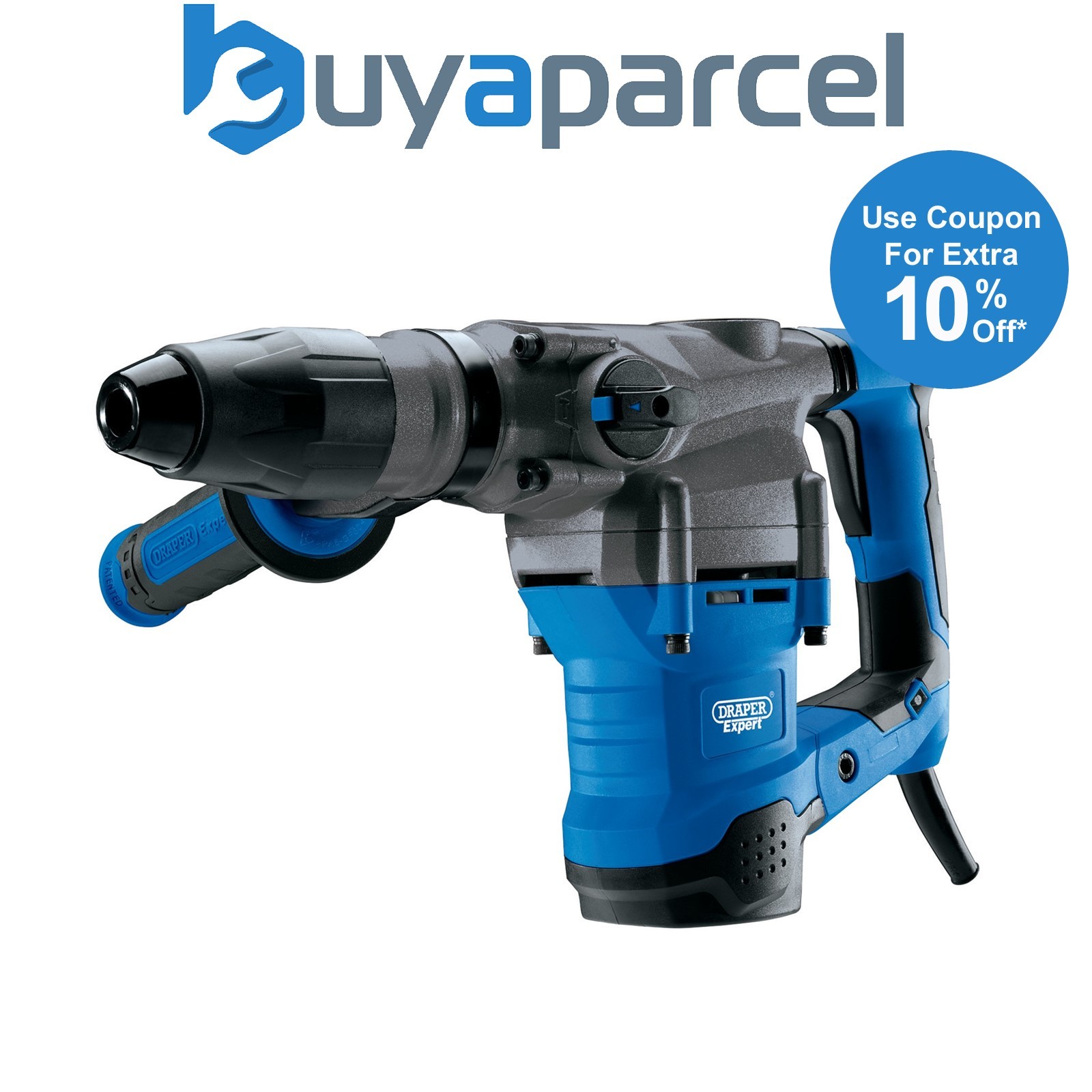 Draper 08936 230V Draper Expert SDS MAX Rotary Hammer Drill, 7kg, 1600W