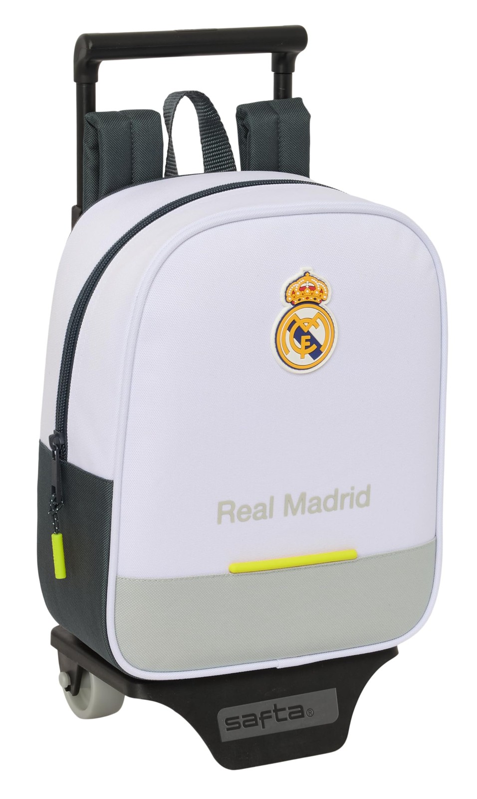 Safta Real Madrid EQUIPACIÓN 25/26 – Nursery Backpack with Trolley, Ideal for Ch