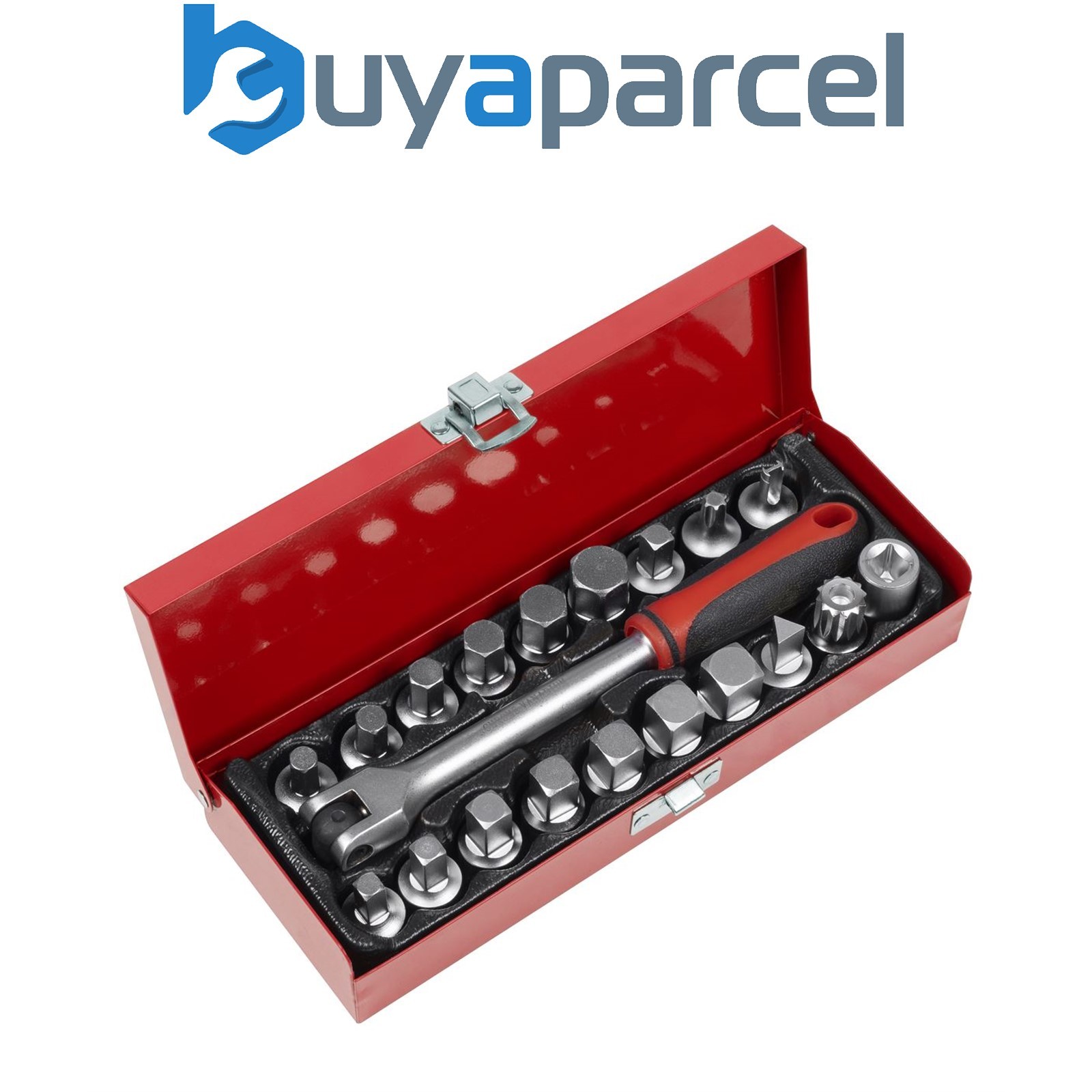 Sealey AK759 Oil Drain Plug Key Set 3/8"Sq Drive 20pc