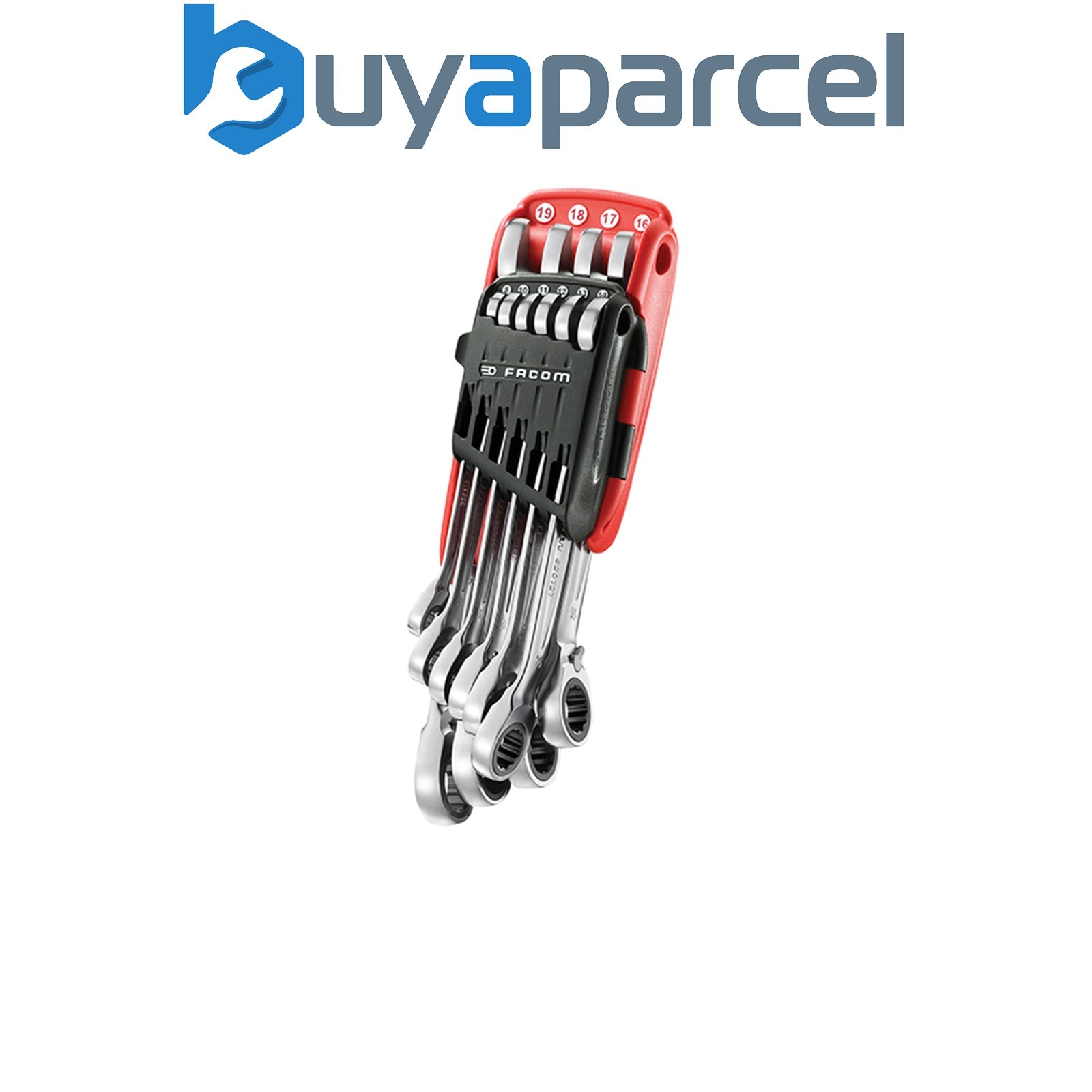 Facom 467B.JP10PB 467B.JP10PB Ratchet Combination Wrench Set, 10 Piece FCM467BJP