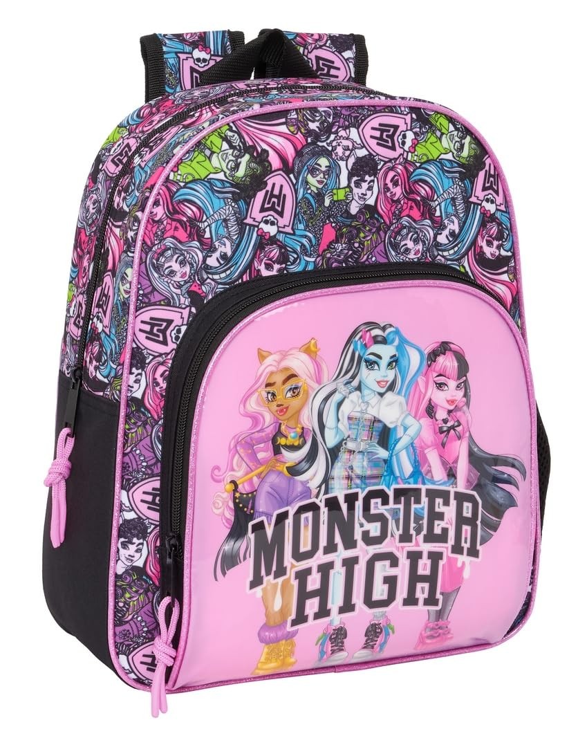 Safta MONSTER HIGH DRAMA - Children's Backpack, Ideal for Children of Different