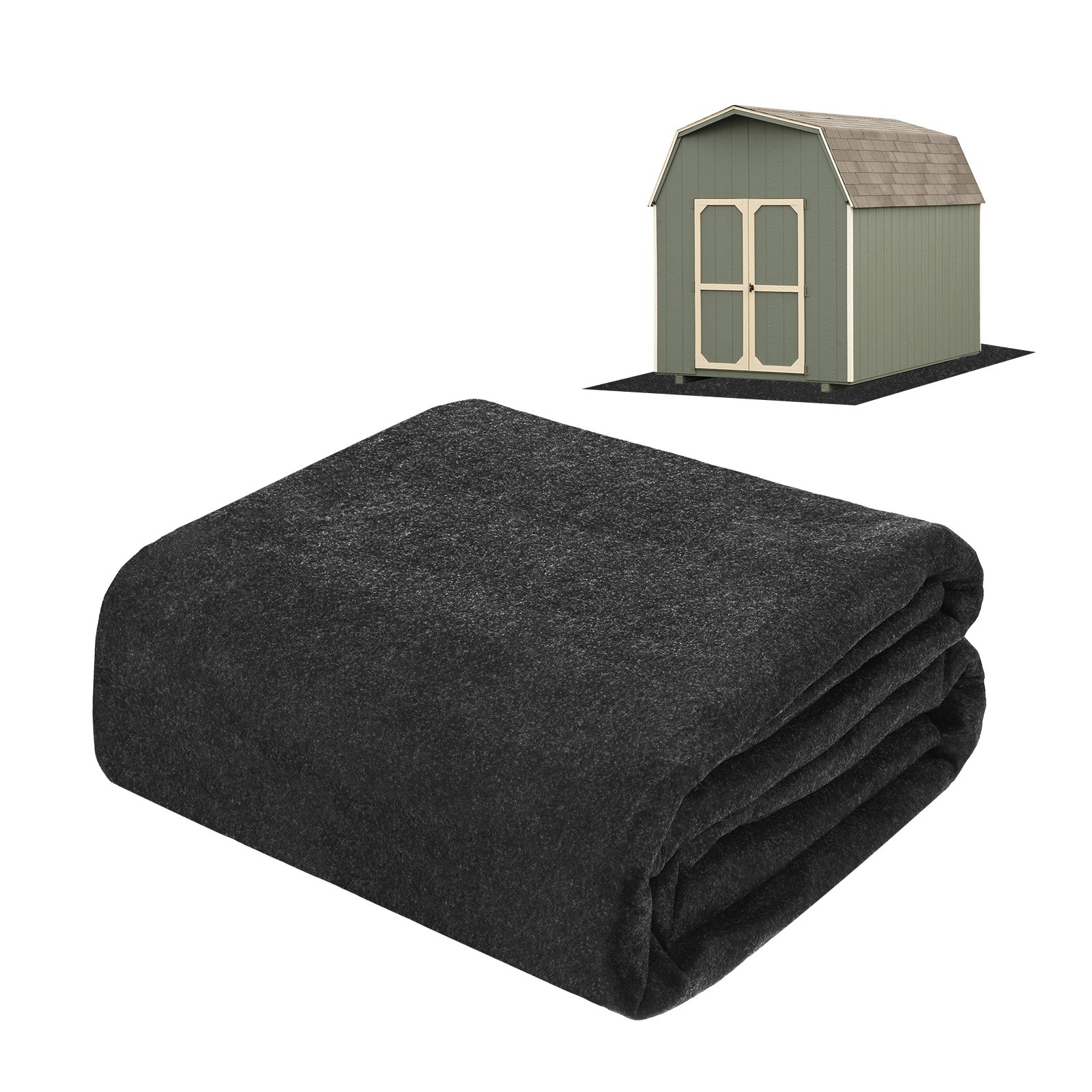 Outdoor Storage Shed Mat, 2133x990mm Non Slip Waterproof Carport Protect Pad