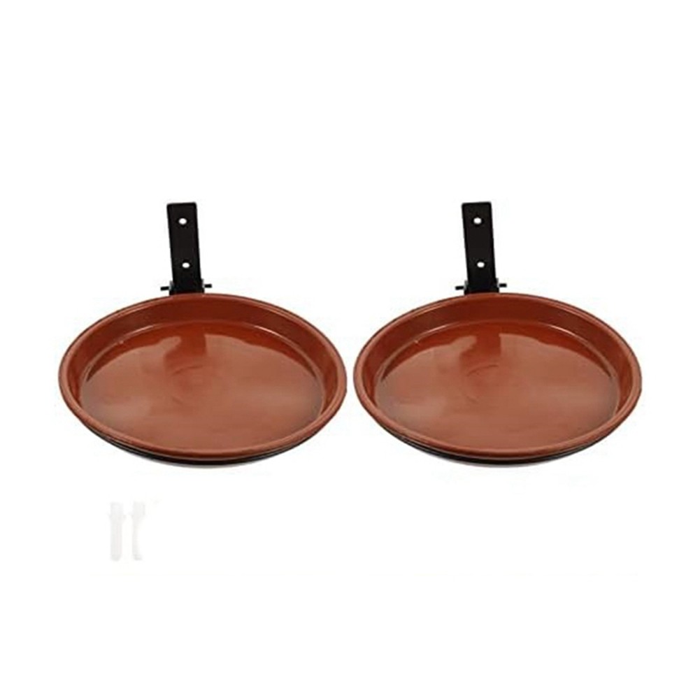 3X(Hanging Bird Bath Bird Feeder Bird Container Bird Bath Deck Bowl7417