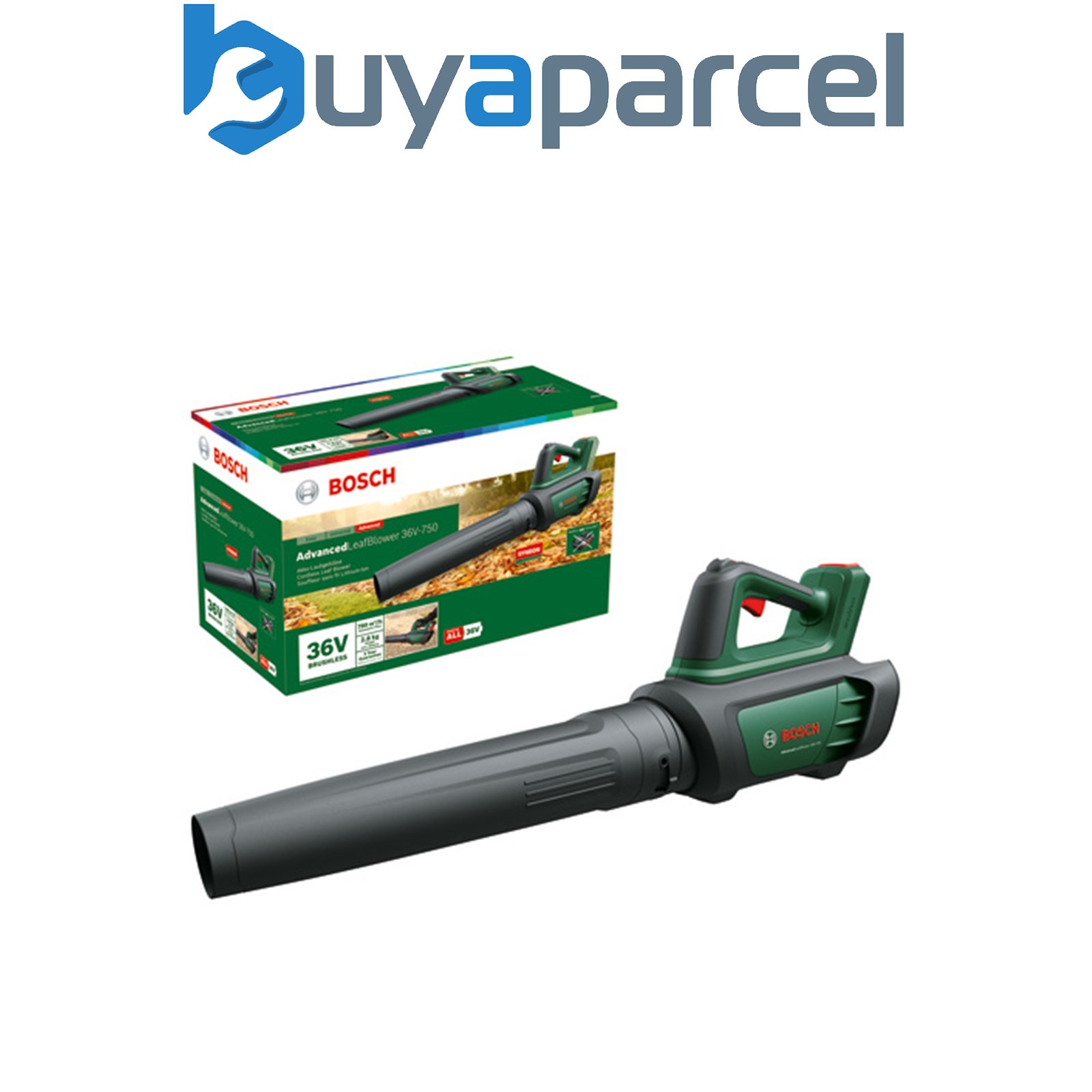 Bosch Cordless Leaf Blower AdvancedLeafBlower 36V-750 Carton box 06008C6001