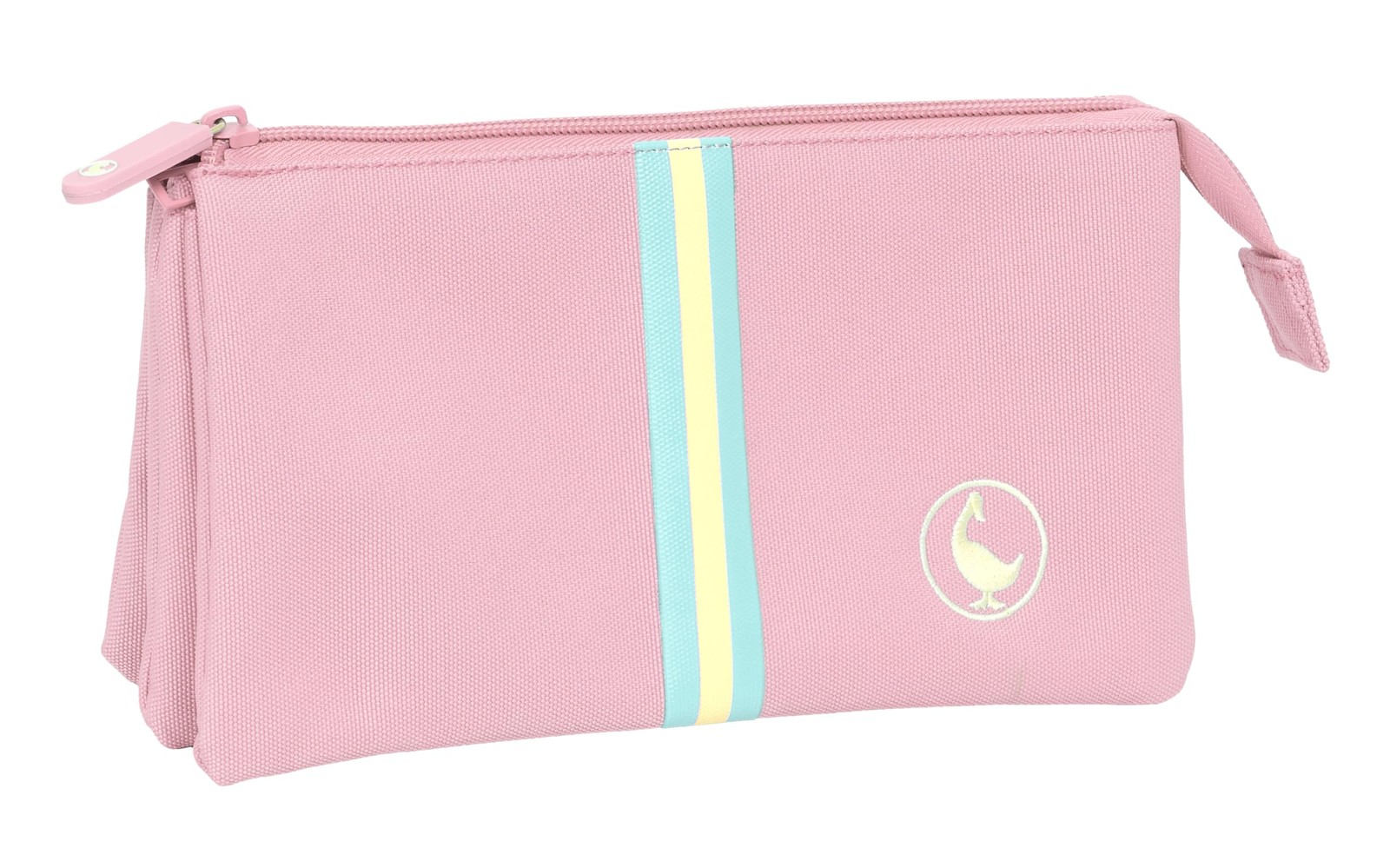 Safta EL GANSO BASICS – Triple Pencil Case, Children's Pencil Case, Ideal for Sc