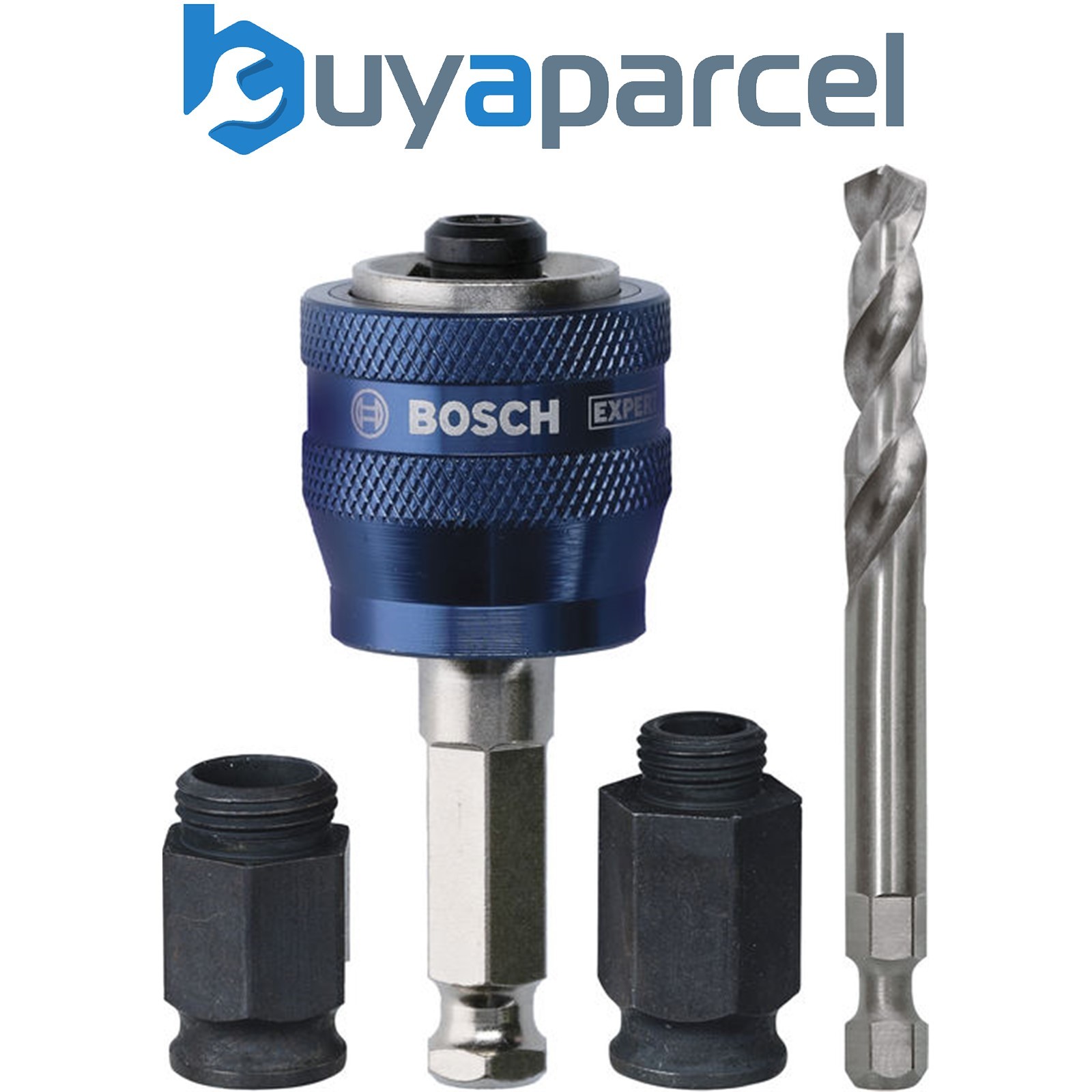 Bosch EXPERT Power Change Plus Set Hex Shank 11 mm HSS Adapter Nuts 2608902039