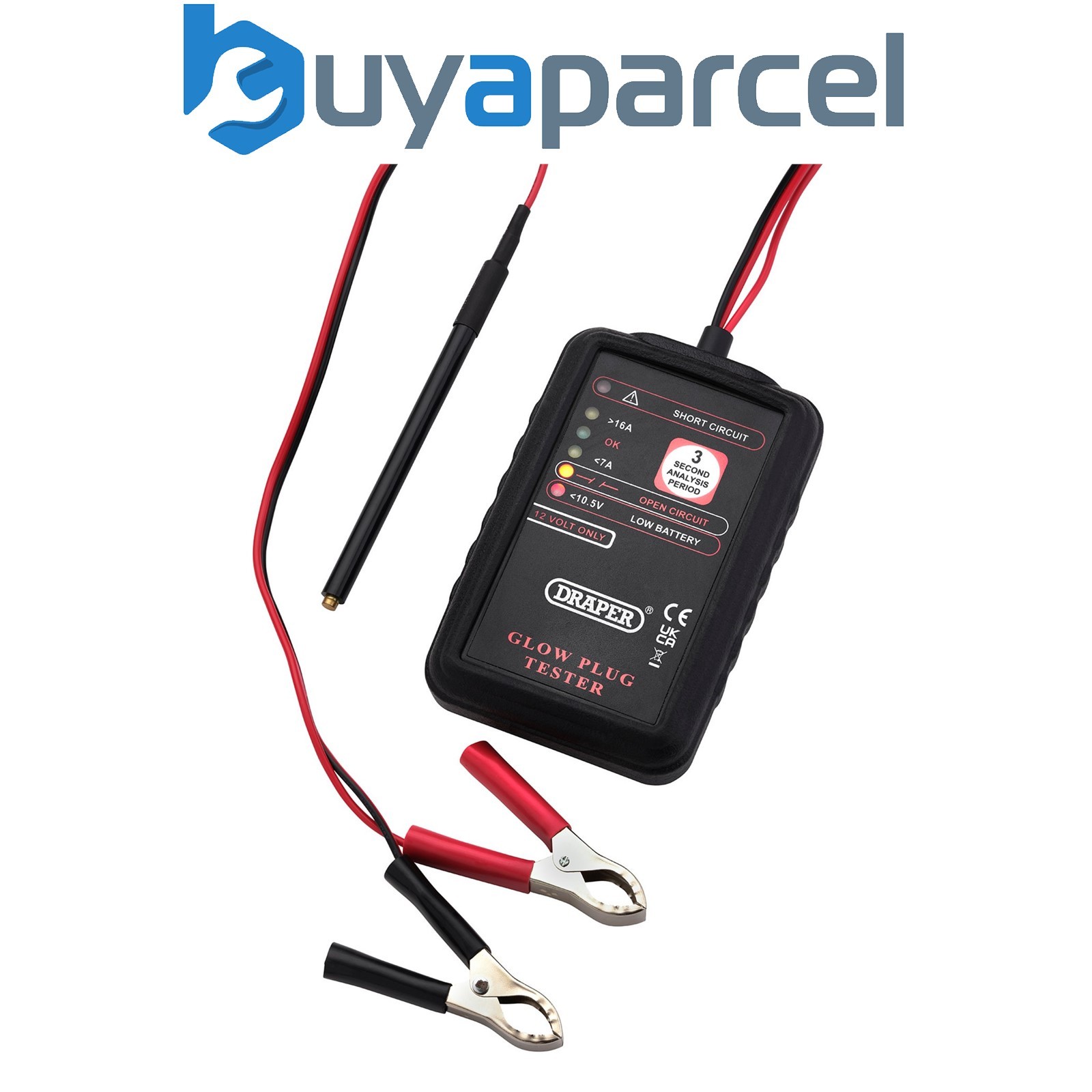 Draper 24706 12V Glow Plug Tester