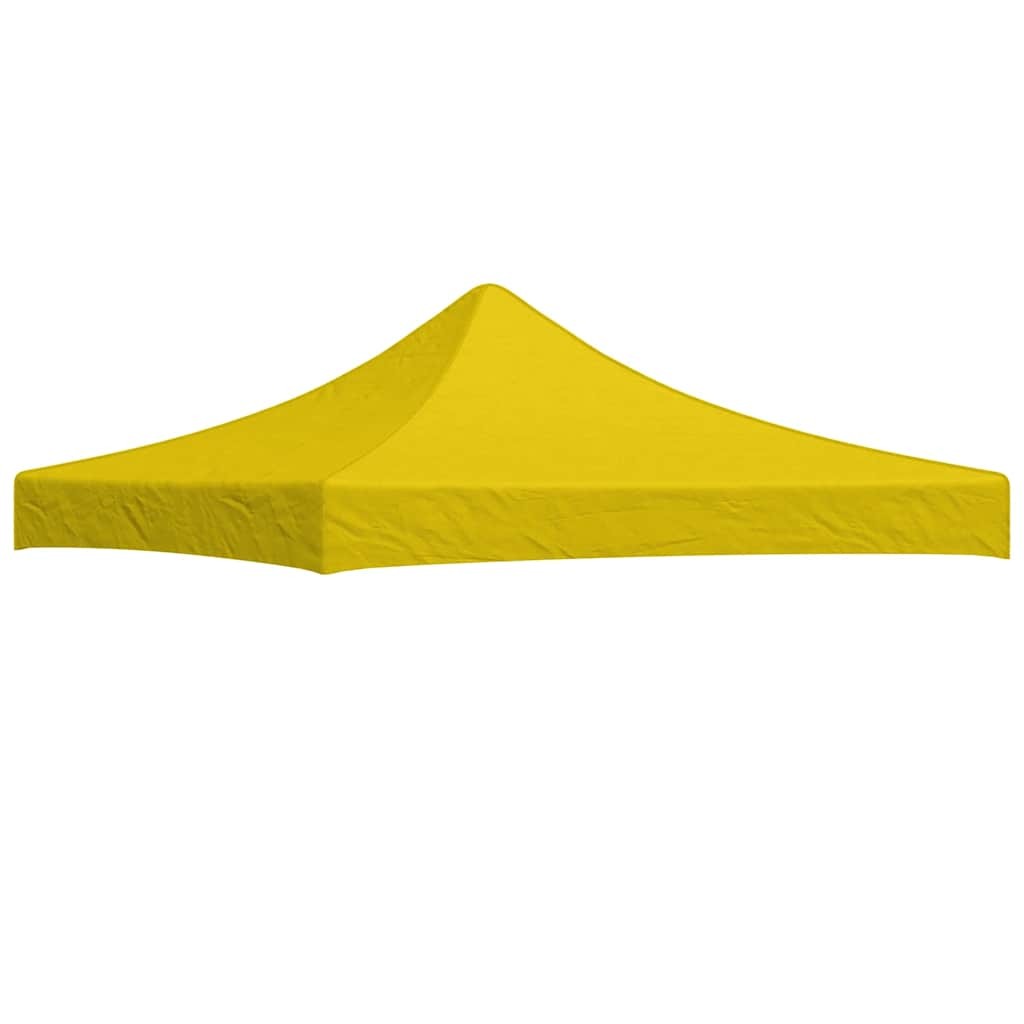 Party Tent Roof Yellow 270 g/m² Replacement Canopy Gazebo Top Cover vidaXL