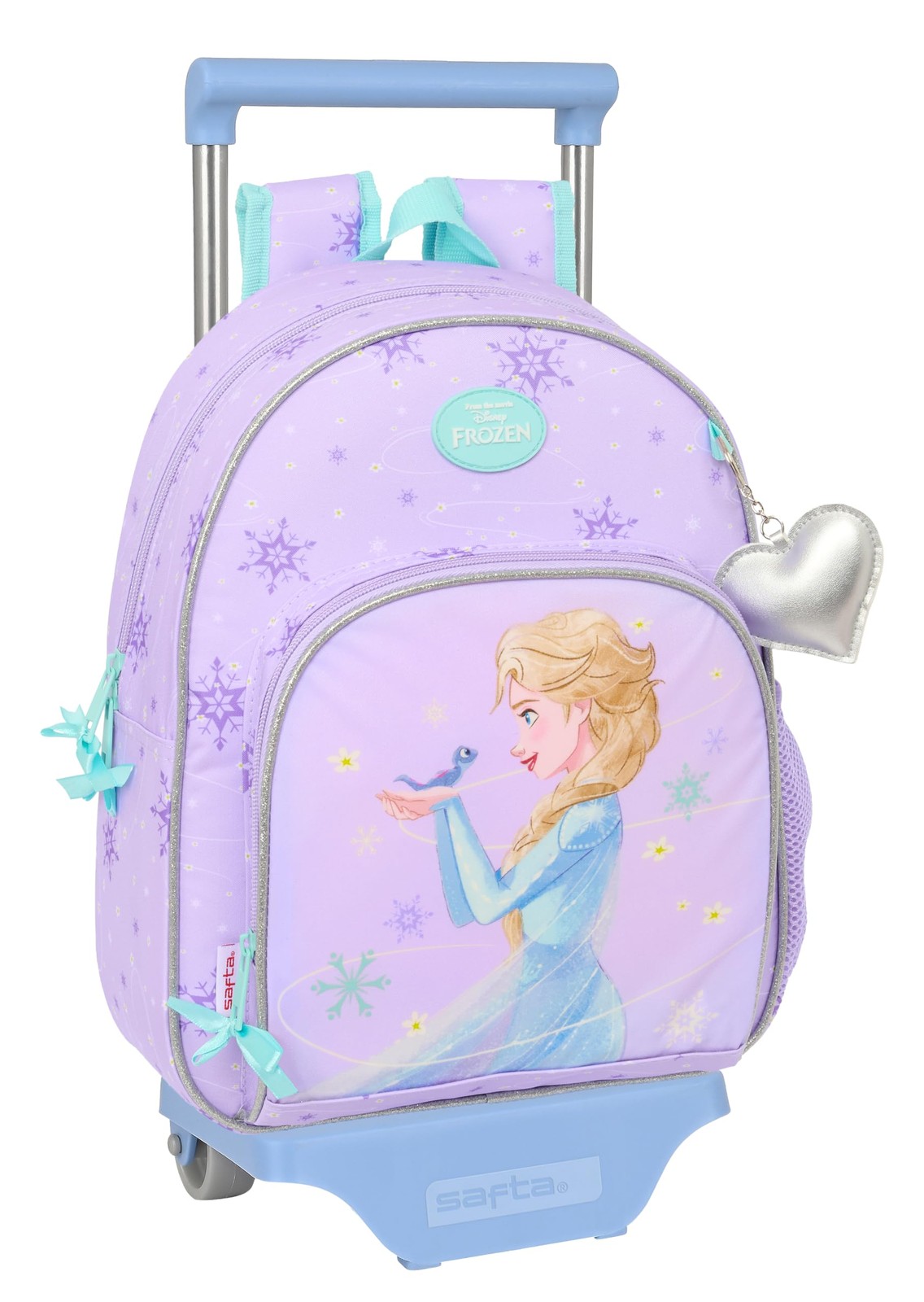 Safta Frozen Spirit – Children's Backpack with Trolley 705, Ideal for Children o