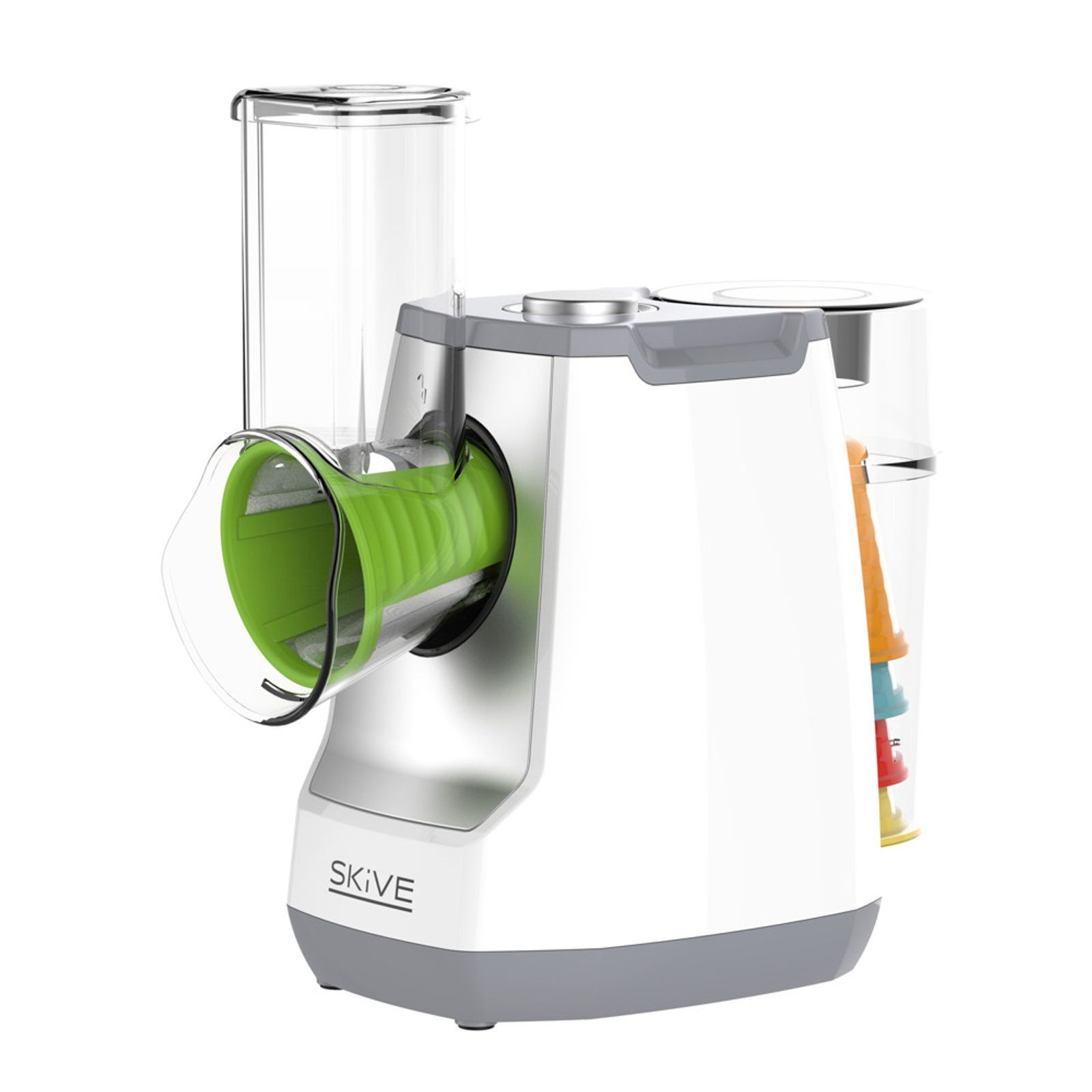 6x Skive Electric Vegetable Grater Vegetable Slicer Device 150 W Incl. 5 Essays