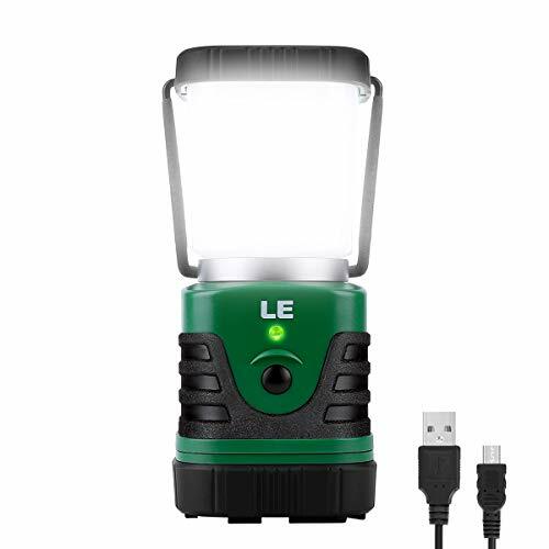 LE Rechargeable Camping Lantern 1000 Lumen LED Outdoor Lights 4 Modes Emergency