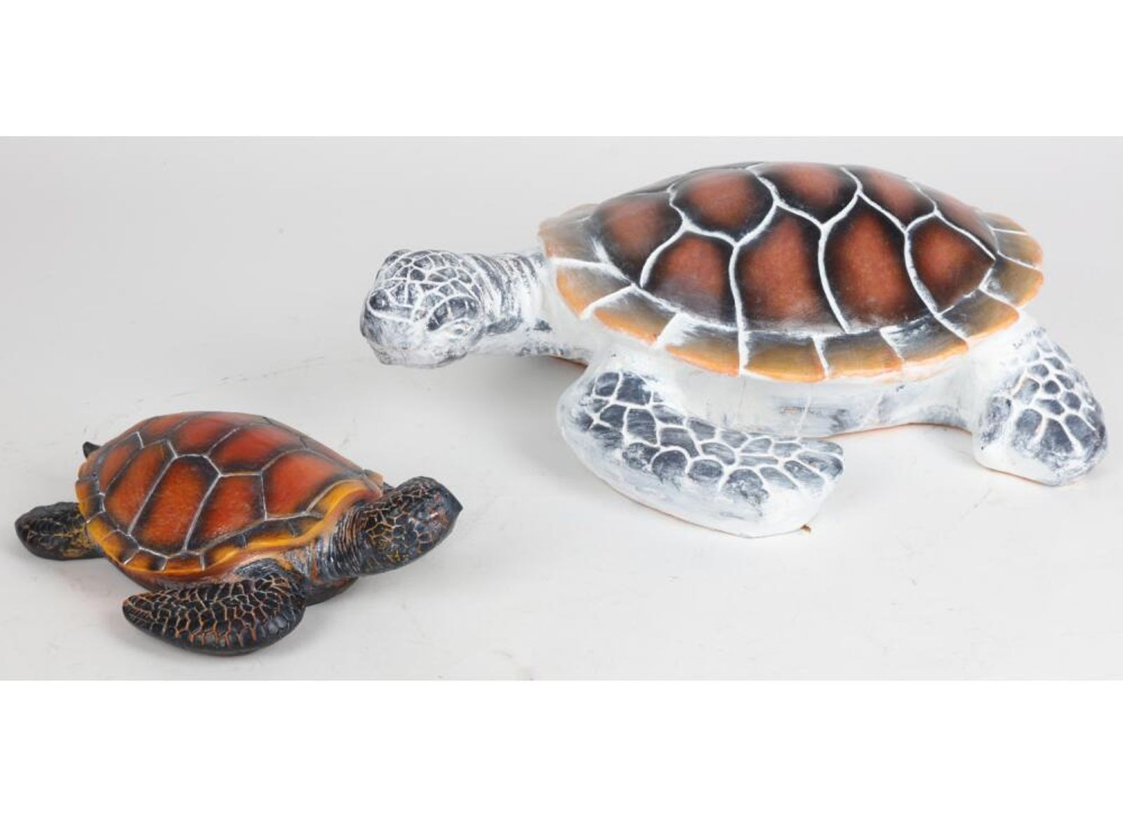 12x Decor Turtle Garden Ornament Small 28 CM Decorative Statue Animal Figure