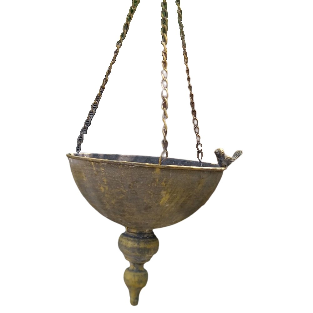 Hanging Basket Flower Pots, Outdoor Courtyard Corridor Garden Plant6167