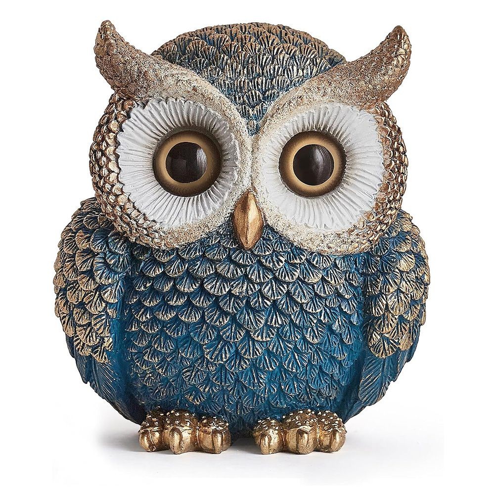 Owl Statue Bookshelf Decor Stand Decor H4Z77929
