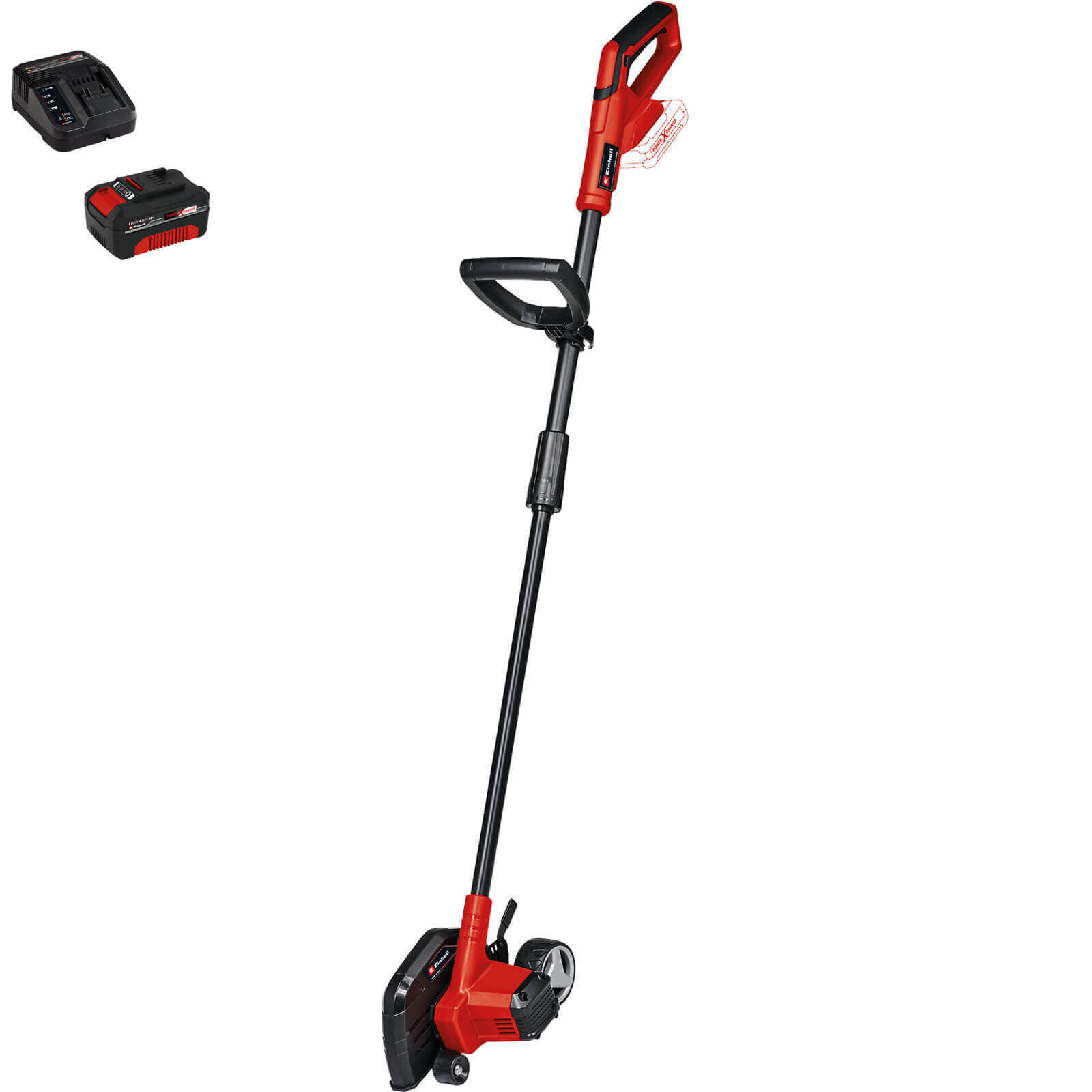 Einhell GE-LE 18/190 Li 18v Cordless Lawn Edge Trimmer 1 x 4ah Li-ion