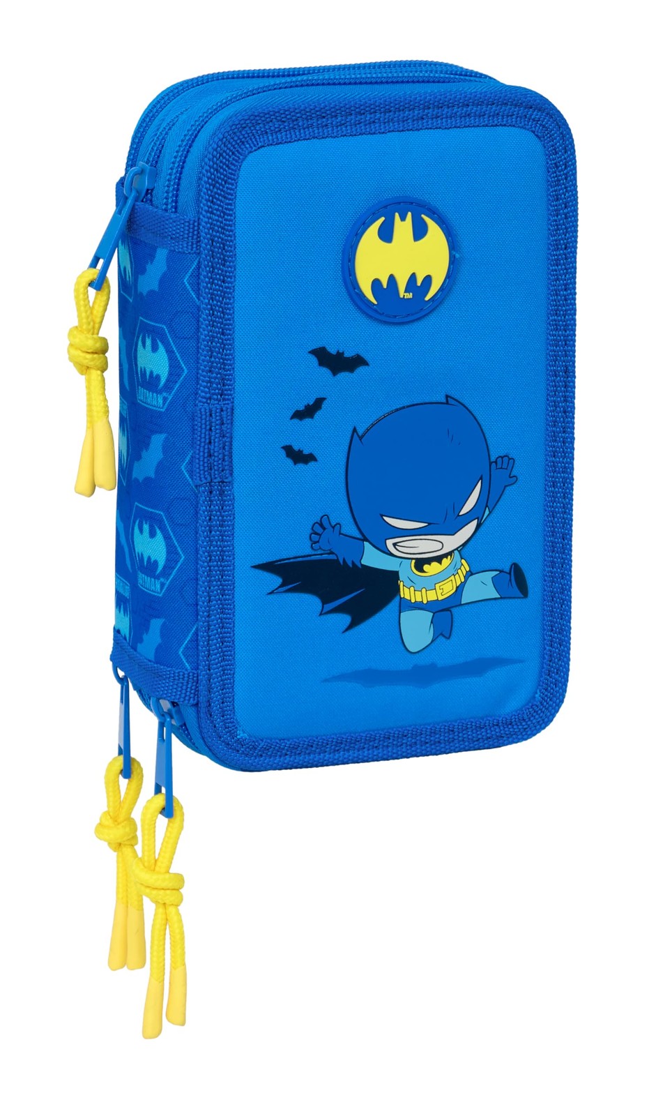 Safta BATMAN Preschool – School Pencil Case with 37 Tools Included, Children's P