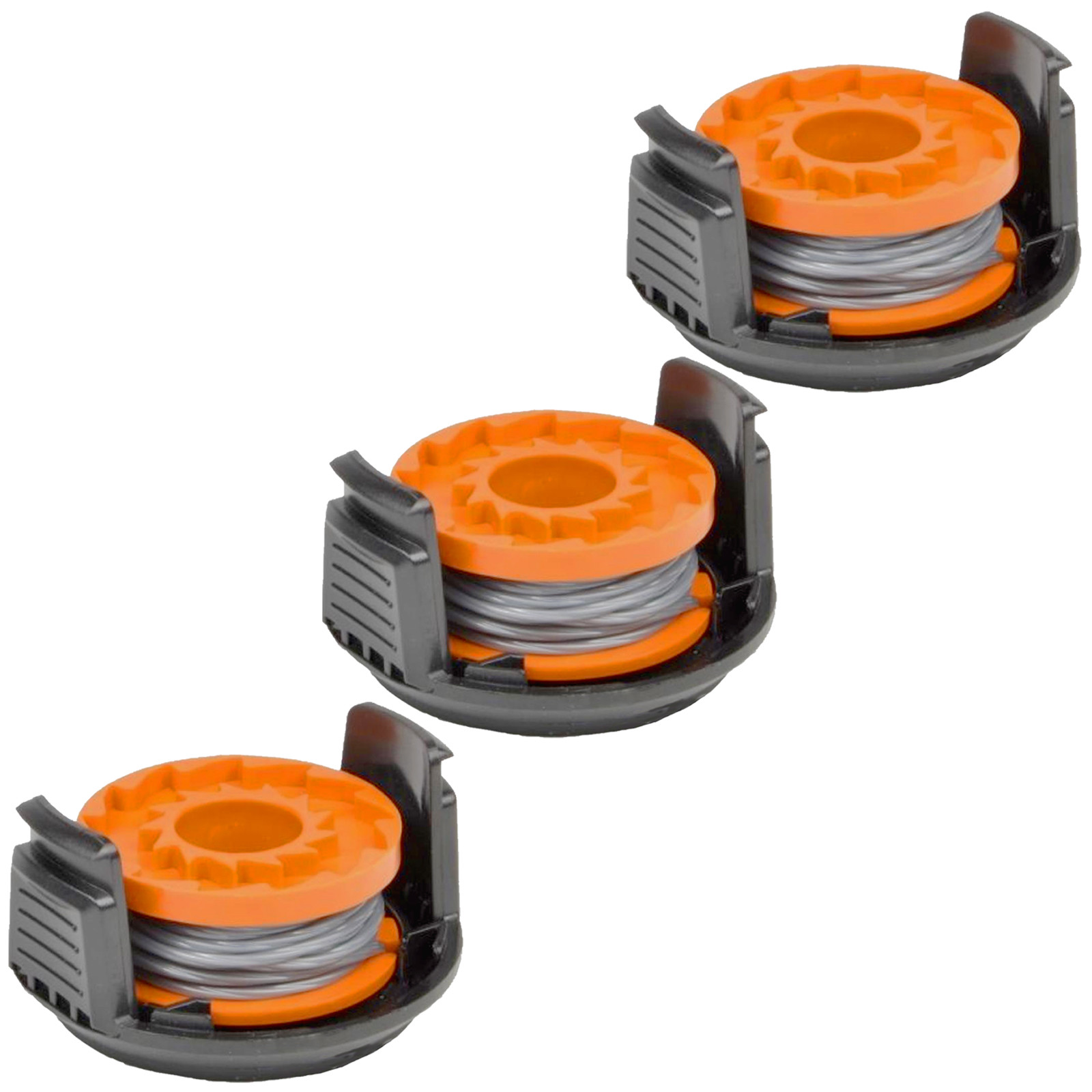 3 x 2.5m Line Spool & Cover for BIG BEAR BB1152KIT Garden Strimmer Trimmer 1.5mm