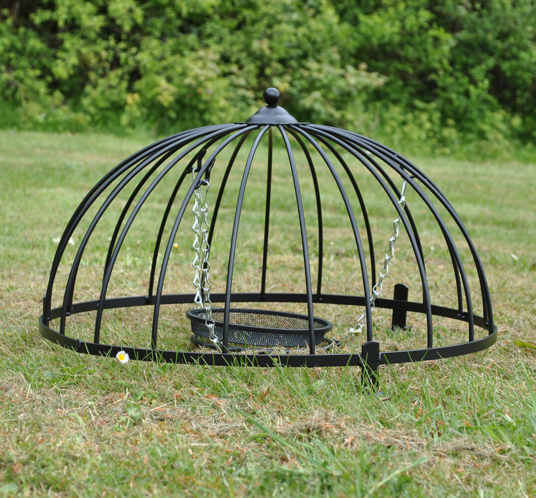 Wild Garden Bird Ground Feeder Haven Cage Seeds, Nuts, Suet