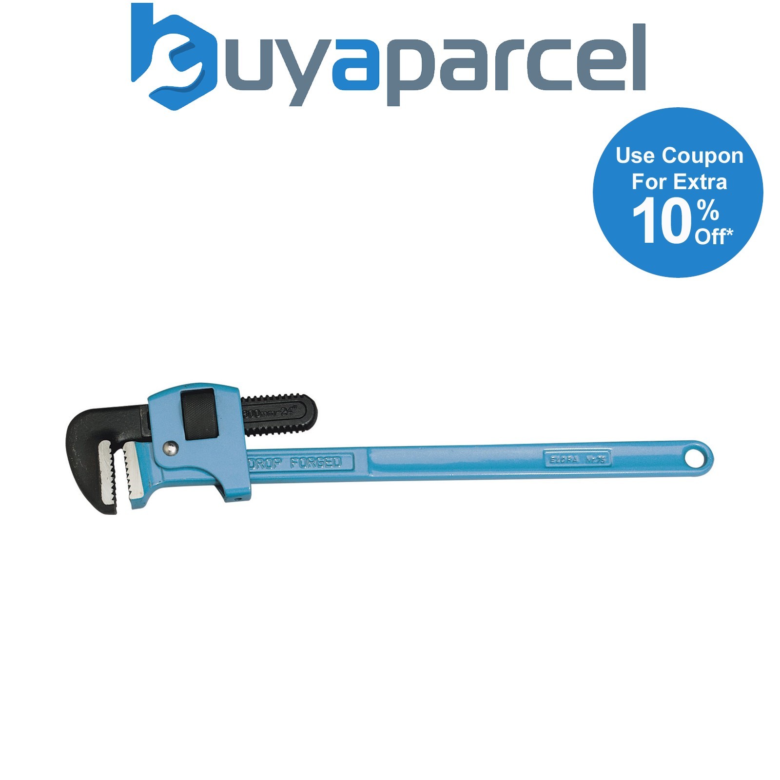 Draper 23733 Elora Adjustable Pipe Wrench, 600mm, 65mm