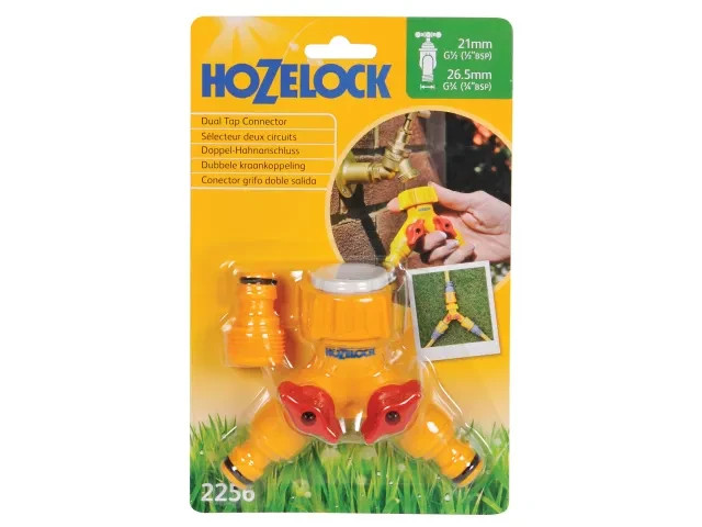 Hozelock 2256 Dual Control Tap Connector 3/4in BSP HOZ2256