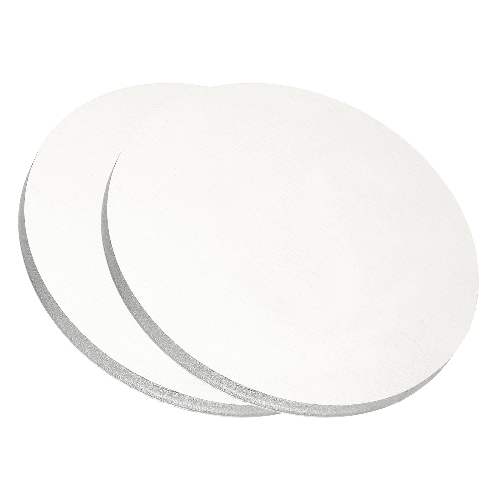 2 Pcs 1060 Aluminum Sheets and Plates, 6mm x 100mm Aluminum Metal Discs