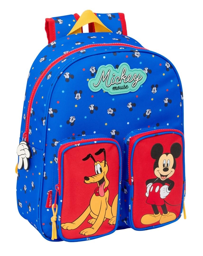 Safta MICKEY MOUSE GOOD DAY - Children's Backpack, Ideal for Children of Differe