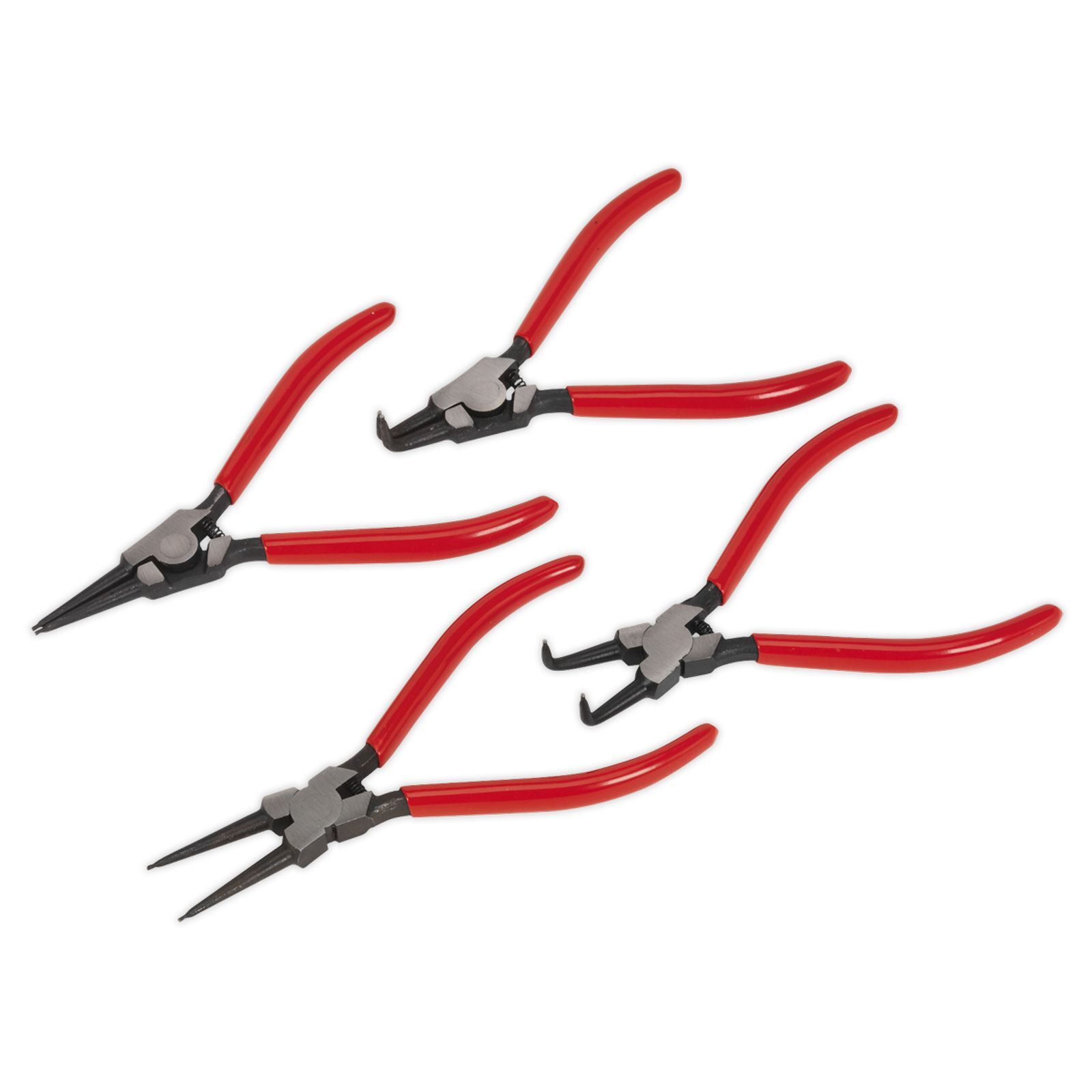 Sealey Circlip Pliers Set 4pc 180mm - Part No. AK8454