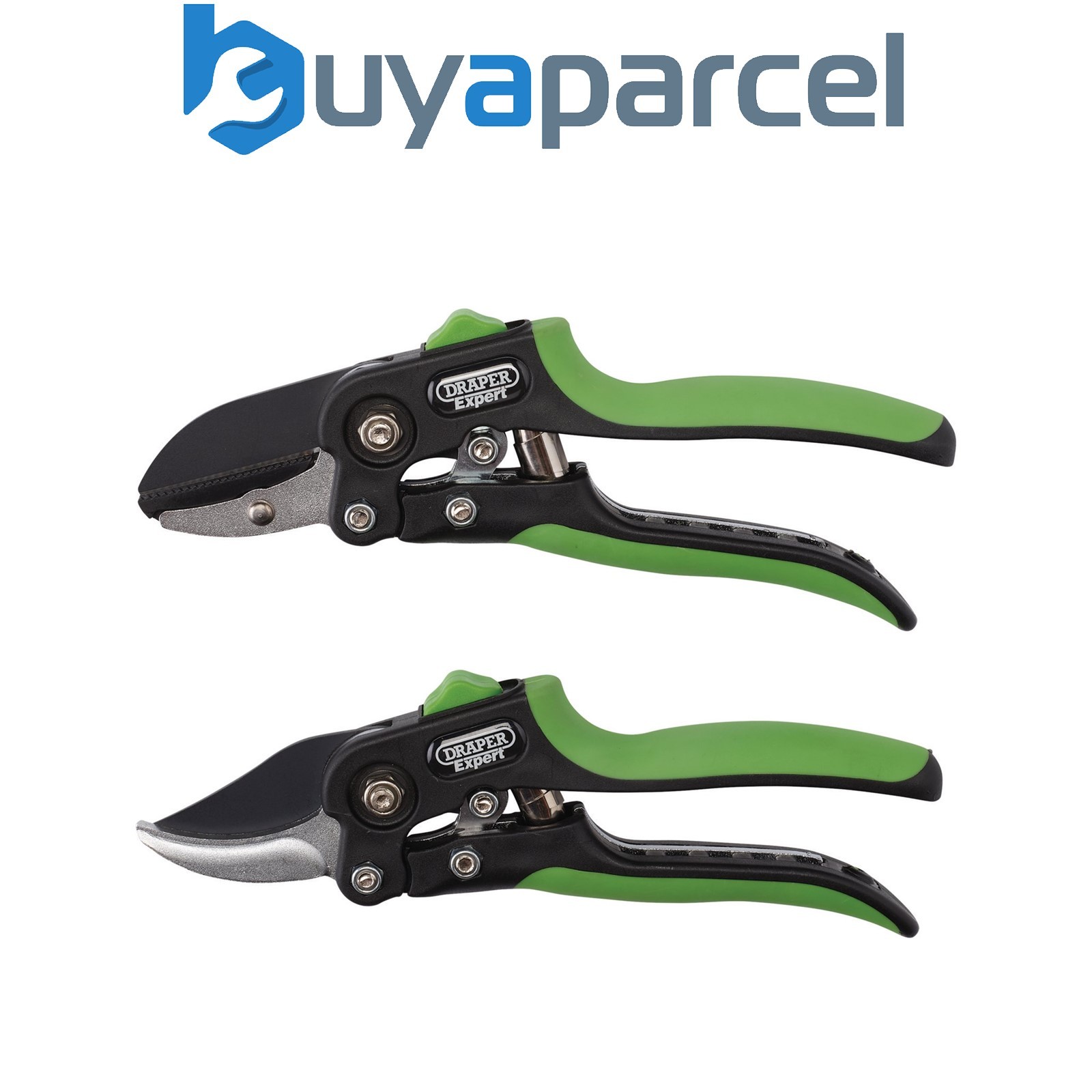 Draper 08986 Draper Expert Anvil and Bypass Secateurs Set, 200mm (2 Piece)