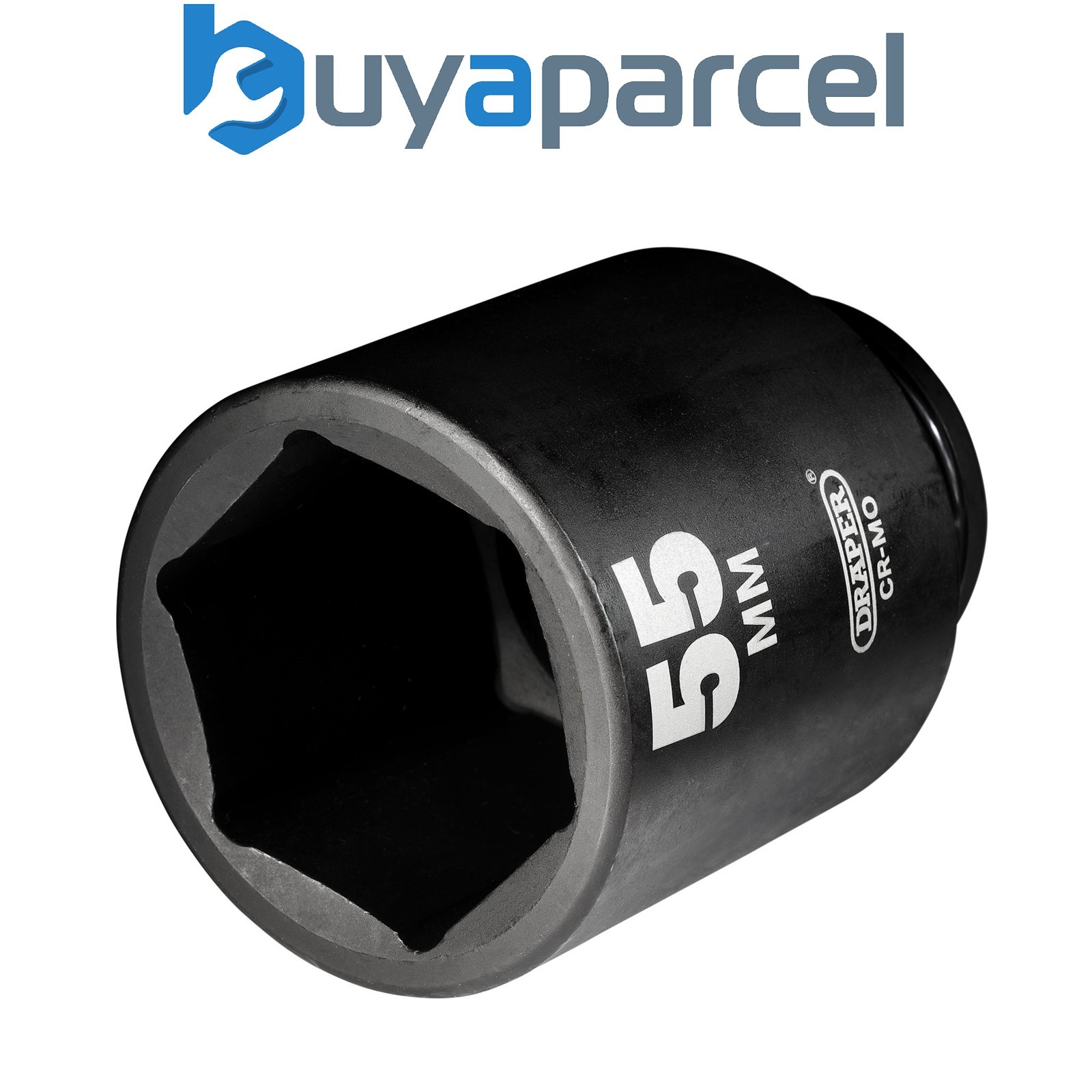 Draper 05085 Draper Hi-TORQ Deep Impact Socket, 3/4" Sq. Dr., 55mm