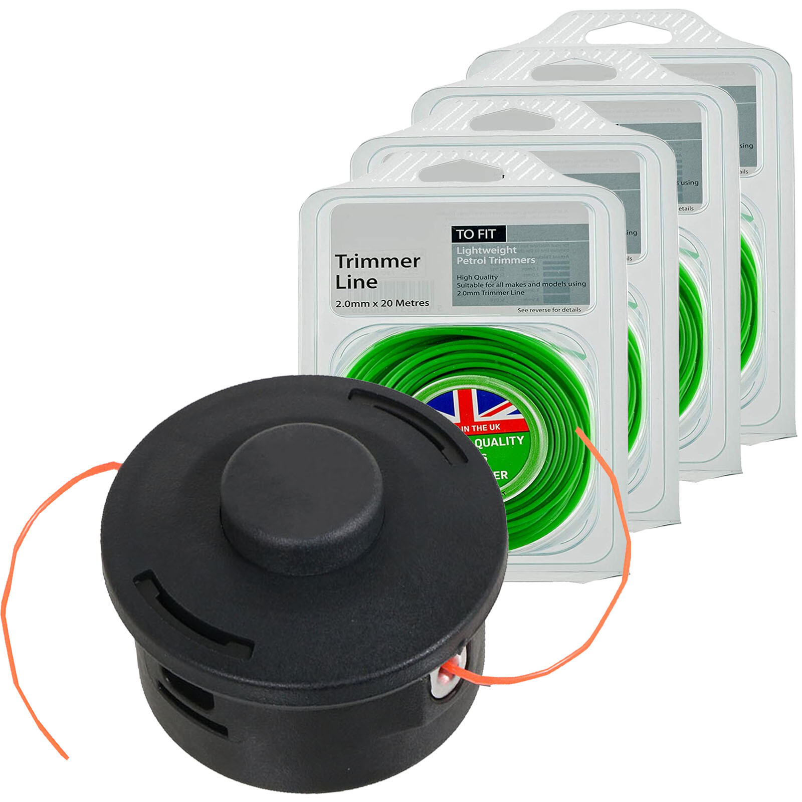 Trimmer Head for STIHL Autocut 25-2 FS55 FS56 FS70RC-E FS89 FS91 FSA90 + 4 Lines