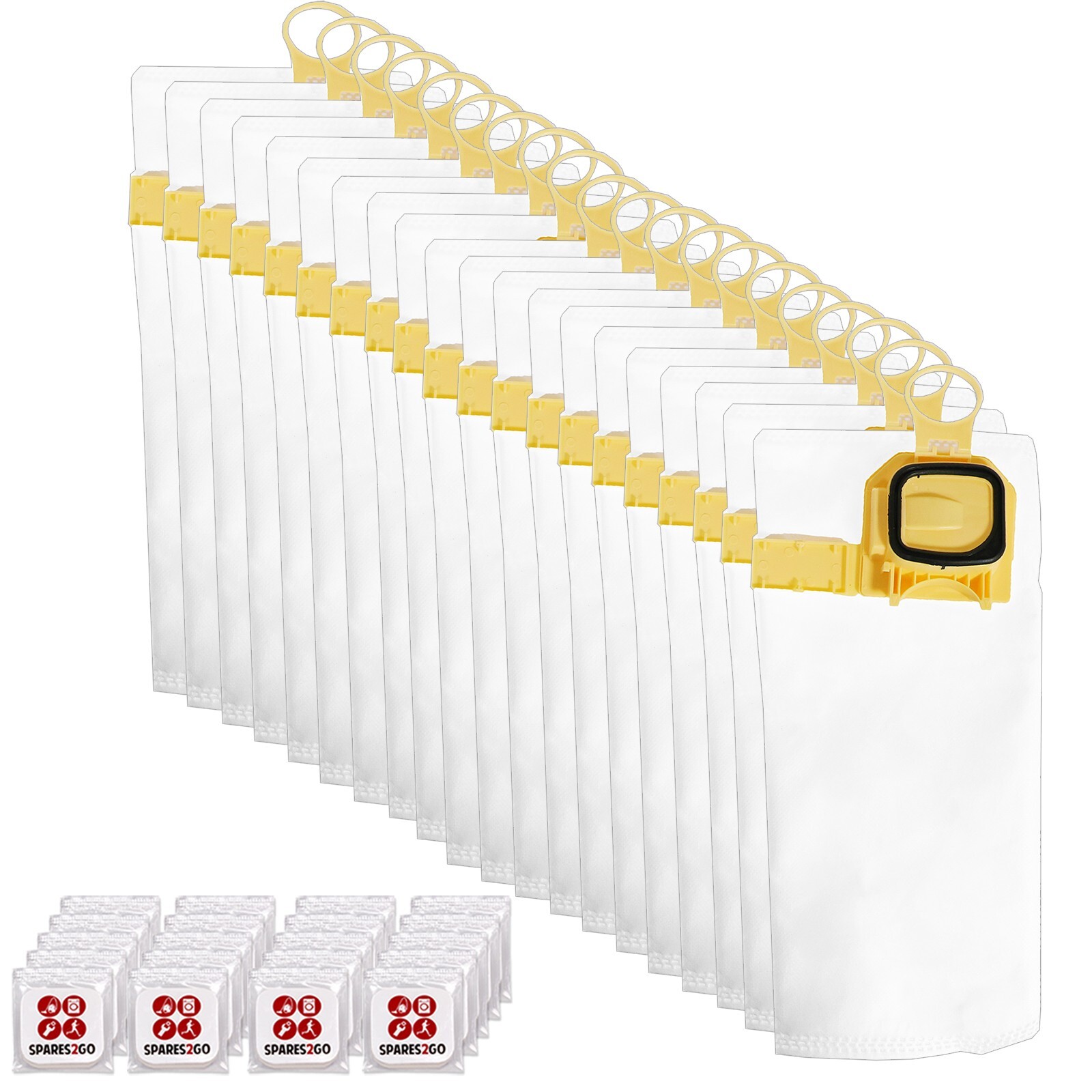 Microfibre Dust Bags for VORWERK KOBOLD VK140 FP140 Vacuum x 20 + Fresheners