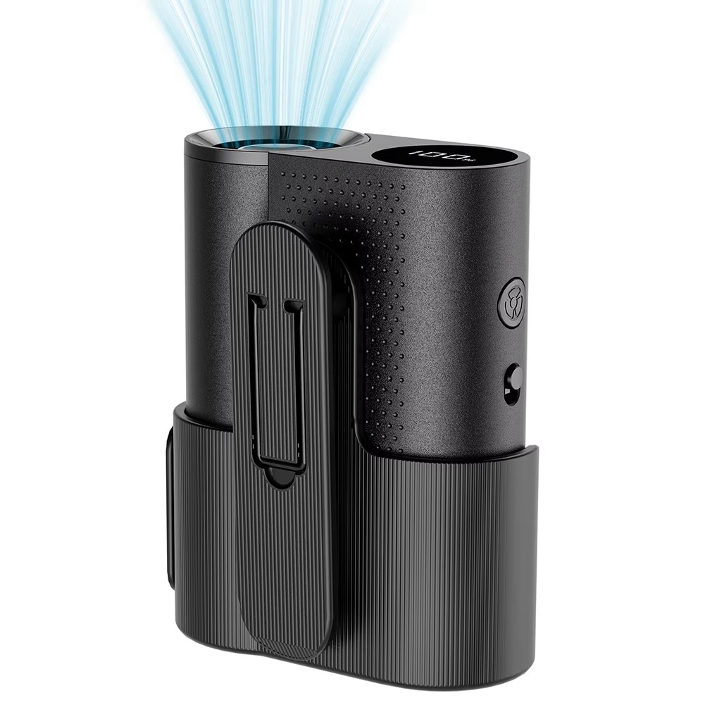 Outdoor Portable Waist-Hanging Fan Fan with 100-Speeds High-Speed Wind 5081