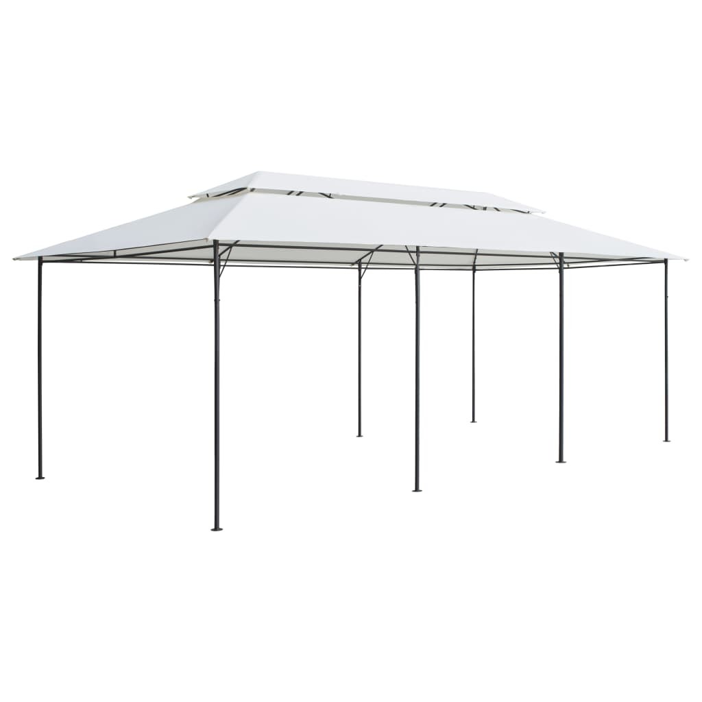 Gazebo White 180g/m² Camping Canopy Shelter Party Tent Garden Marquee vidaXL