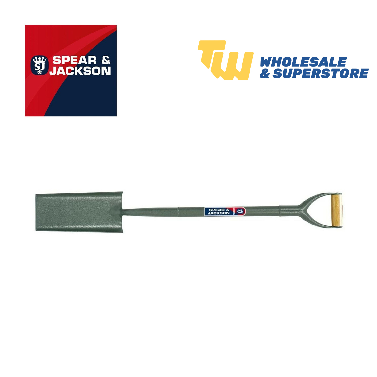 Spear & Jackson Cable Laying Shovel Carbon Steel 28” 2007AP MYD Tubular