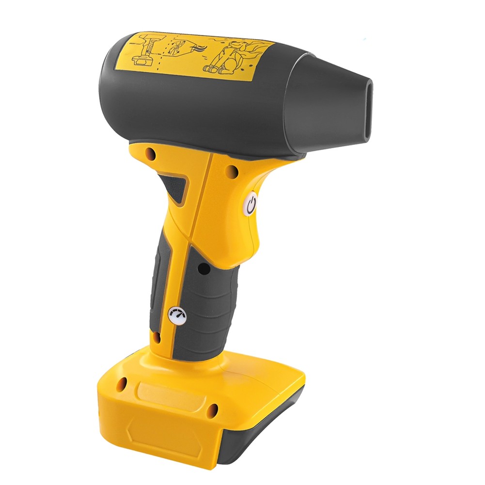 Fan 130,000 RPM 4-Speed Wind Speed Handheld Violent Fan for 18V Battery9546