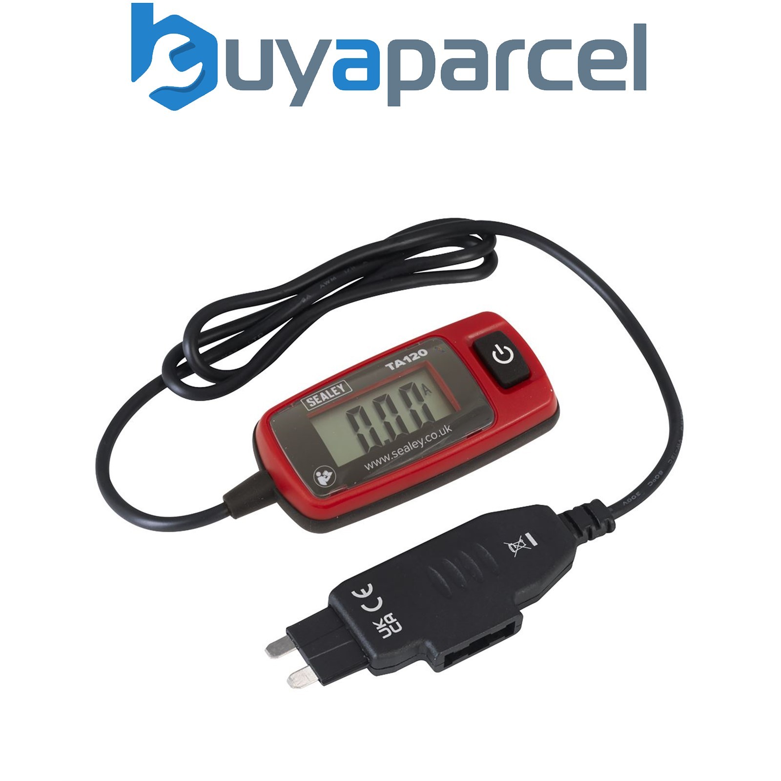 Sealey TA120 Automotive Current Tester Standard Blade Fuse 20A