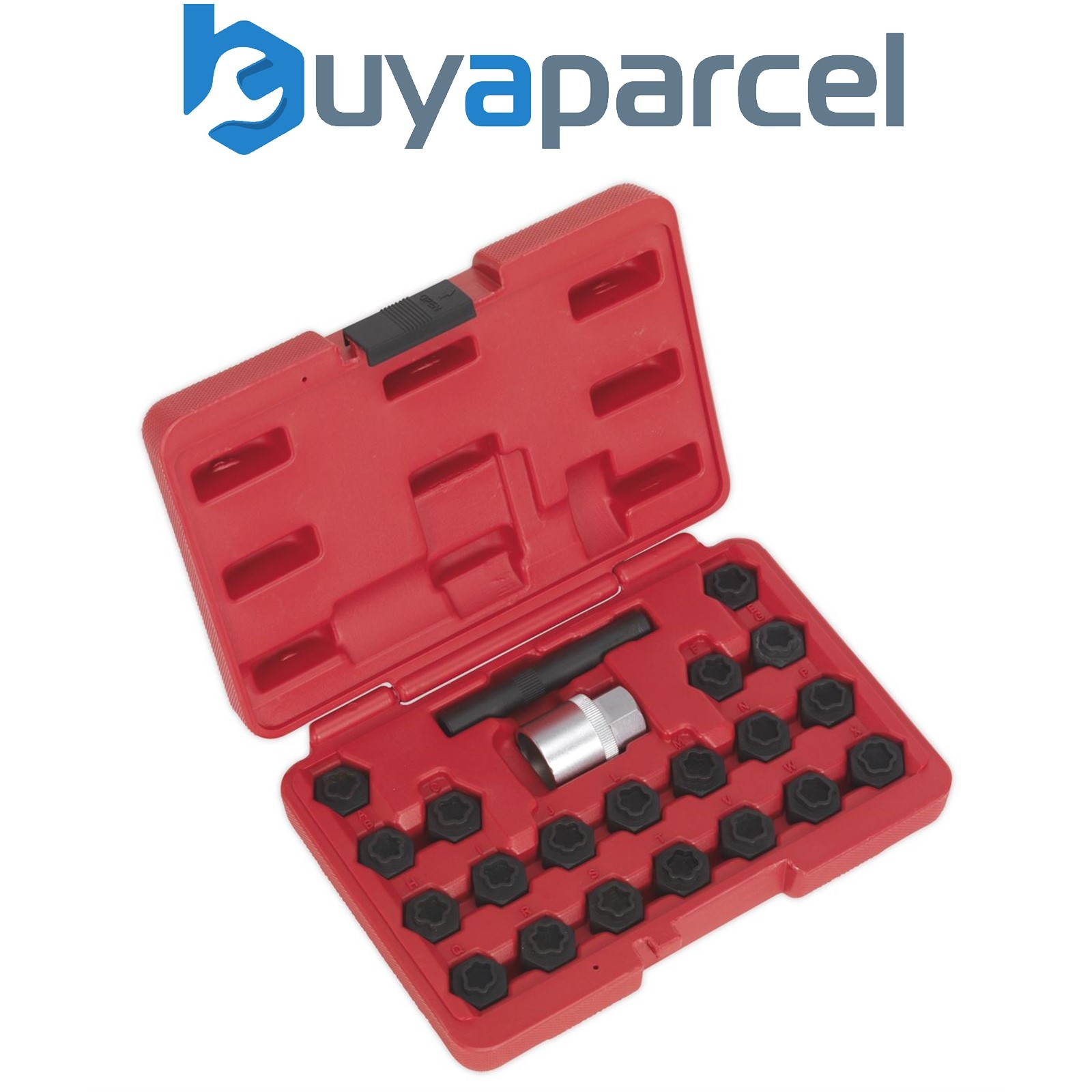 Sealey SX207 Locking Wheel Nut Key Set for BMW 22pc