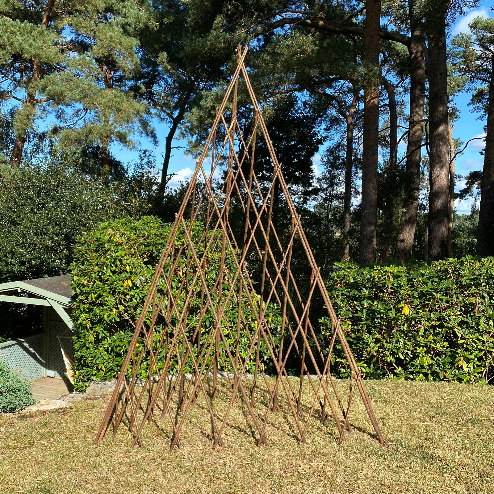 Willow Garden Obelisk Wooden 1.5m Expanding Plant Support Trellis